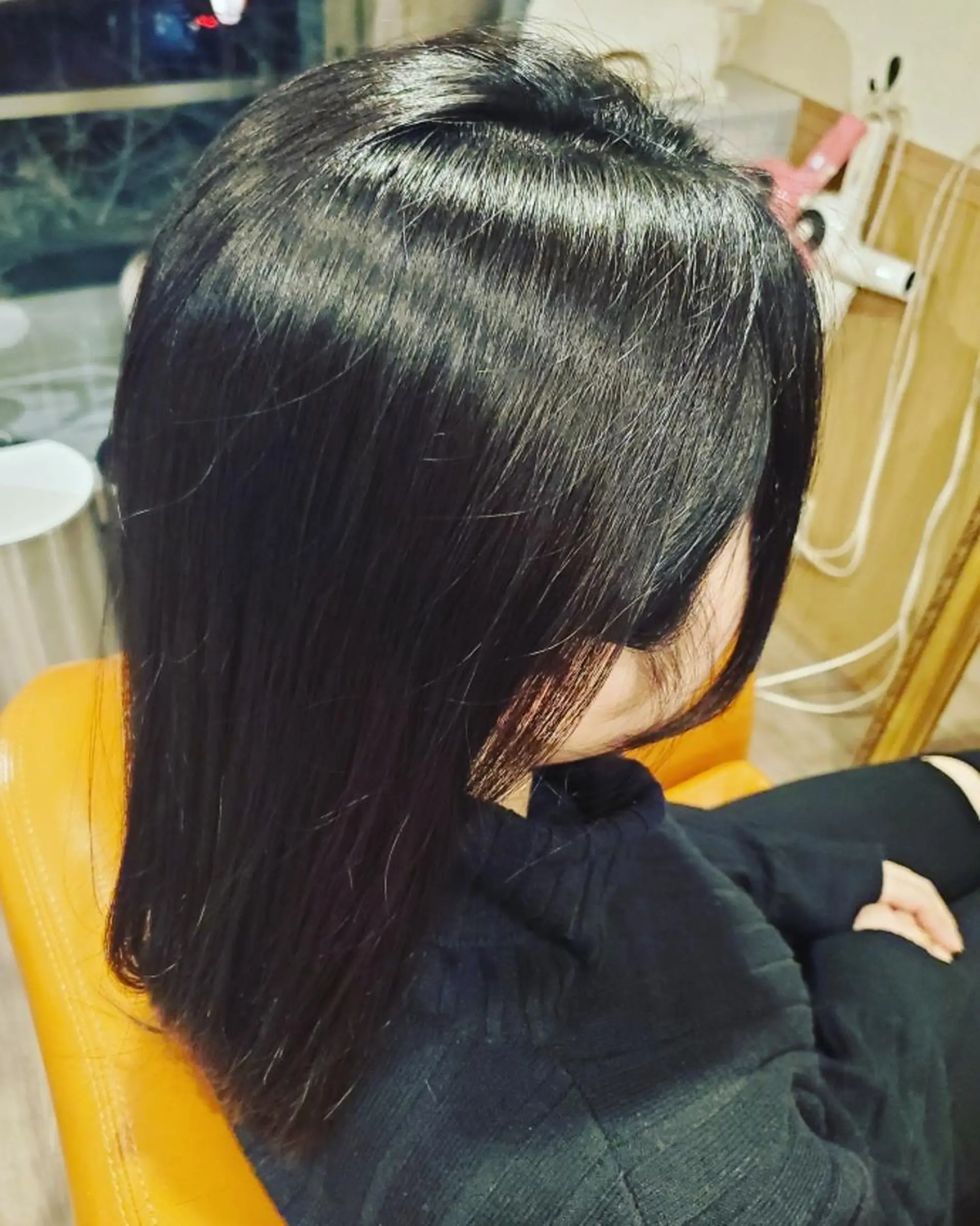 セミロング カラー 外国人風カラー トリートメント 酸熱トリートメント カット ヘアカラー トリートメント spa hair  ark 富井直美のヘアスタイル