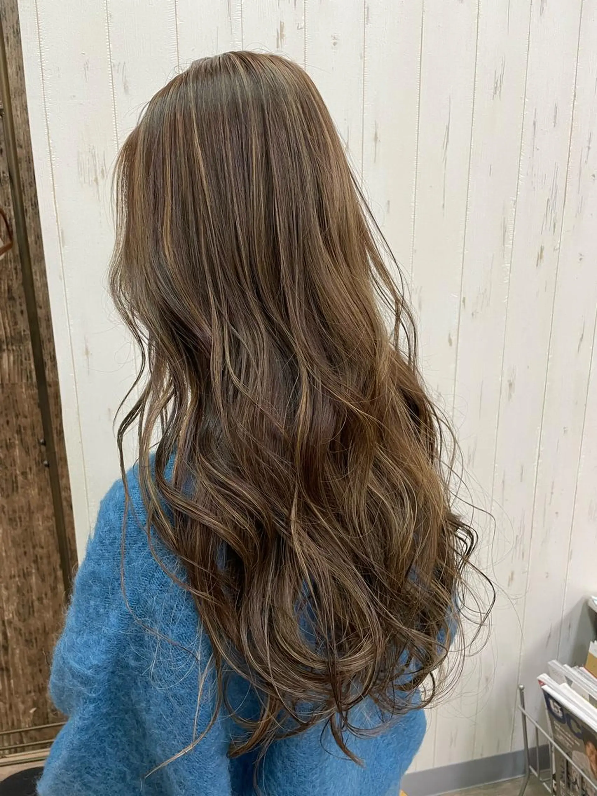 ロング カラー パーマ ヘアアレンジ メンズ キッズ ネイル マツエク・マツパ アイブロウ N-plants 楓のヘアスタイル