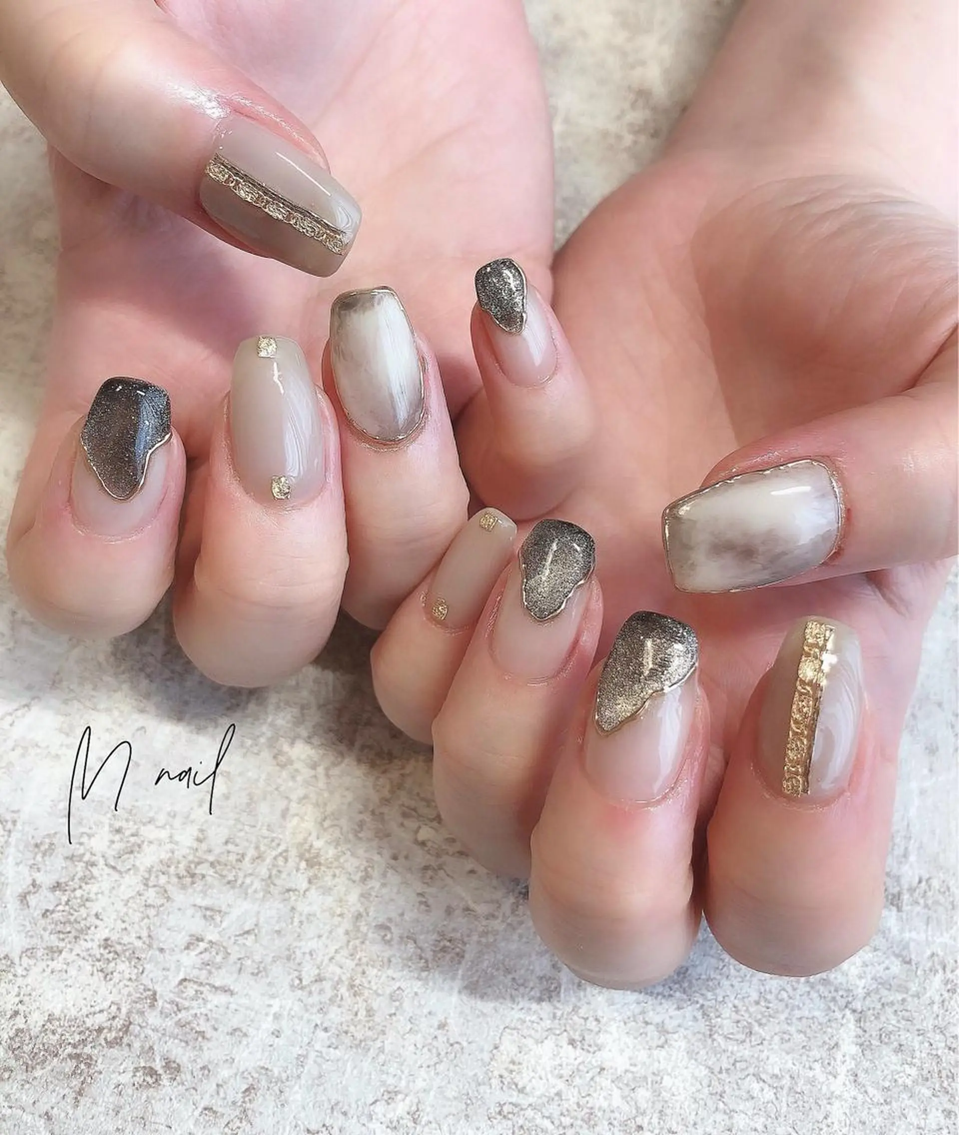 ネイル Home salon M nailのネイルデザイン