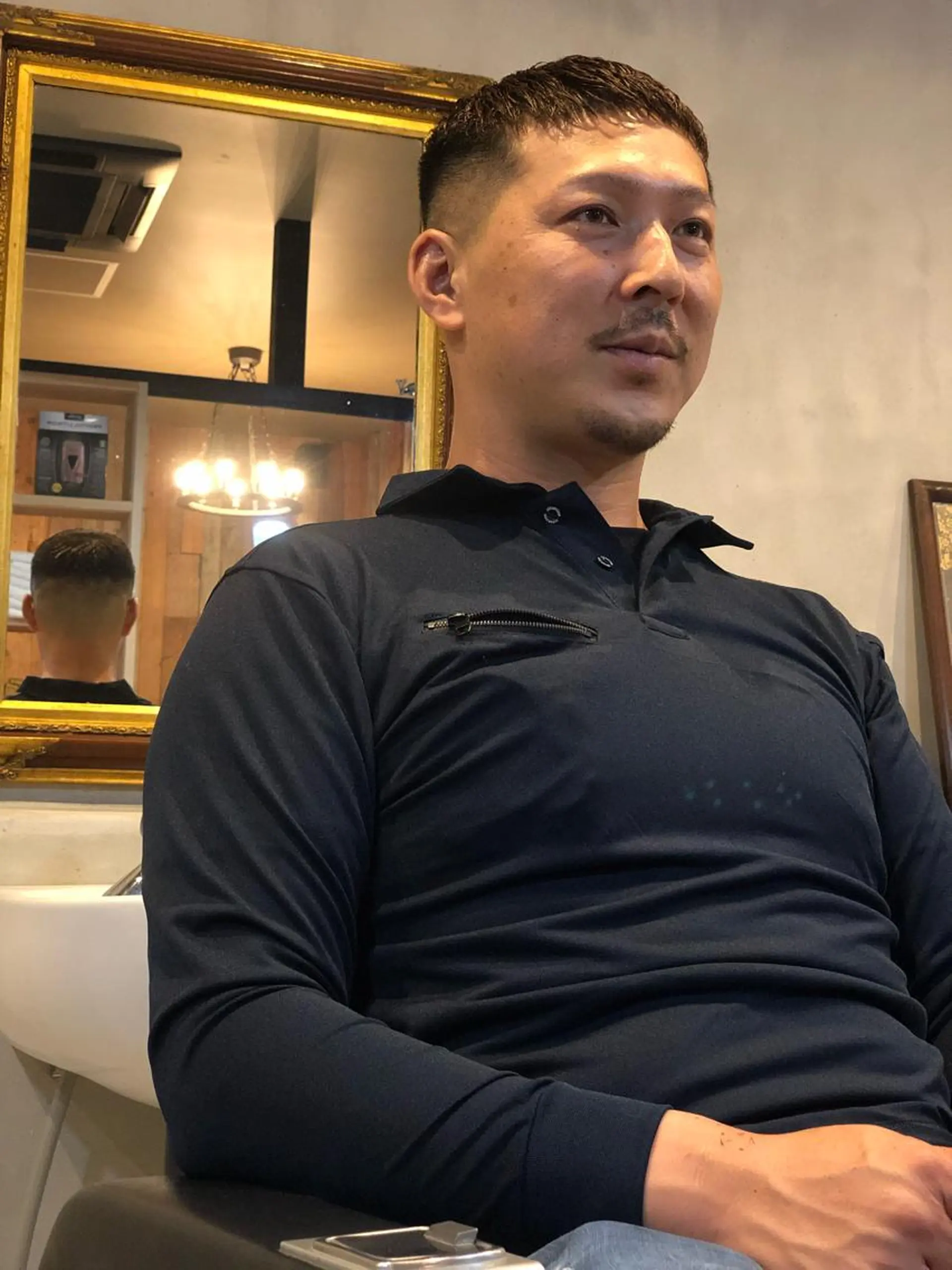 ショート メンズ BARBER SHOP FOURSEASON所属・OHNISH RYUSEIのヘアスタイル