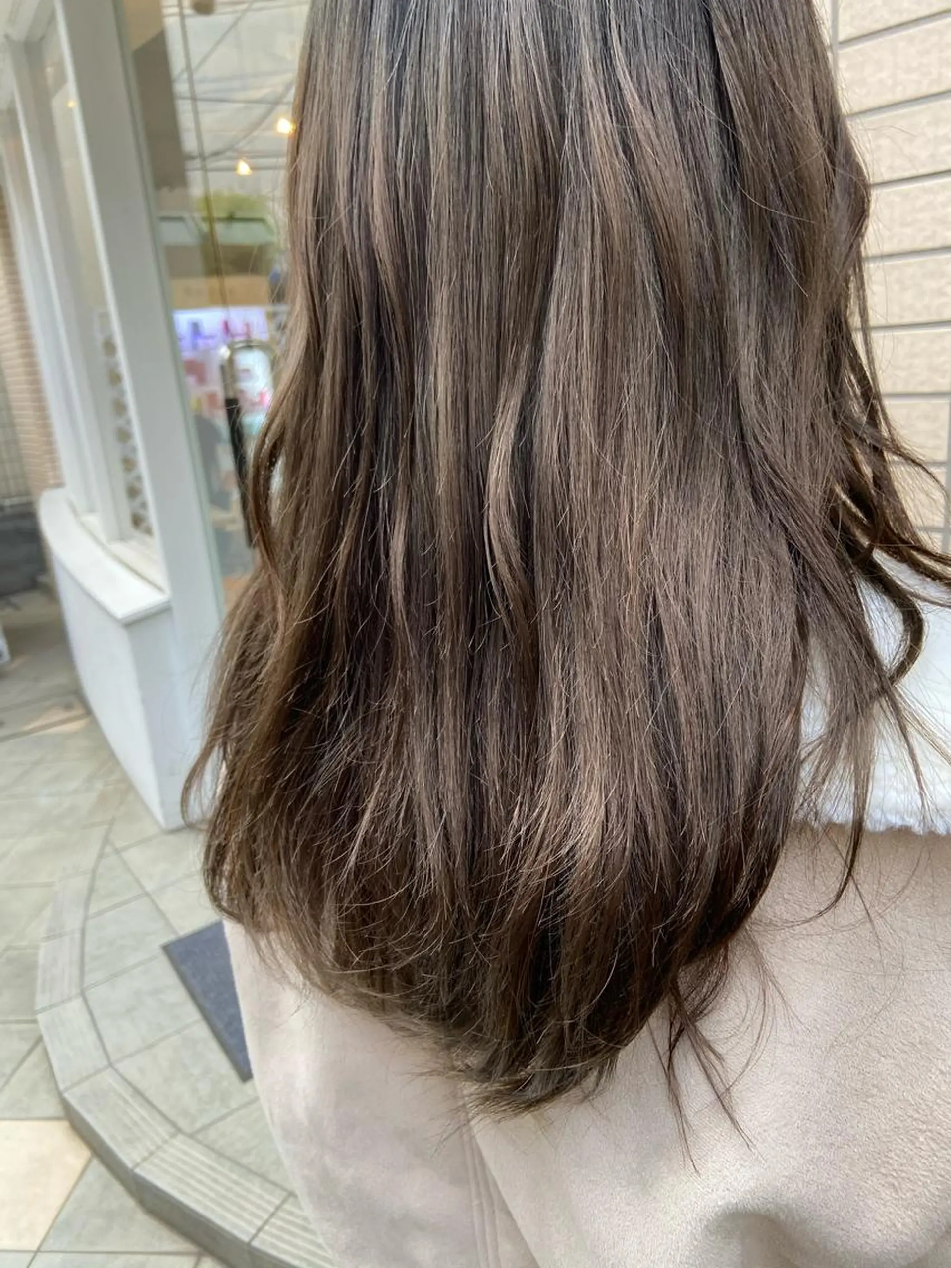 カラー オリーブカラー カット ヘアカラー トリートメント 菊地 美憂のヘアスタイル