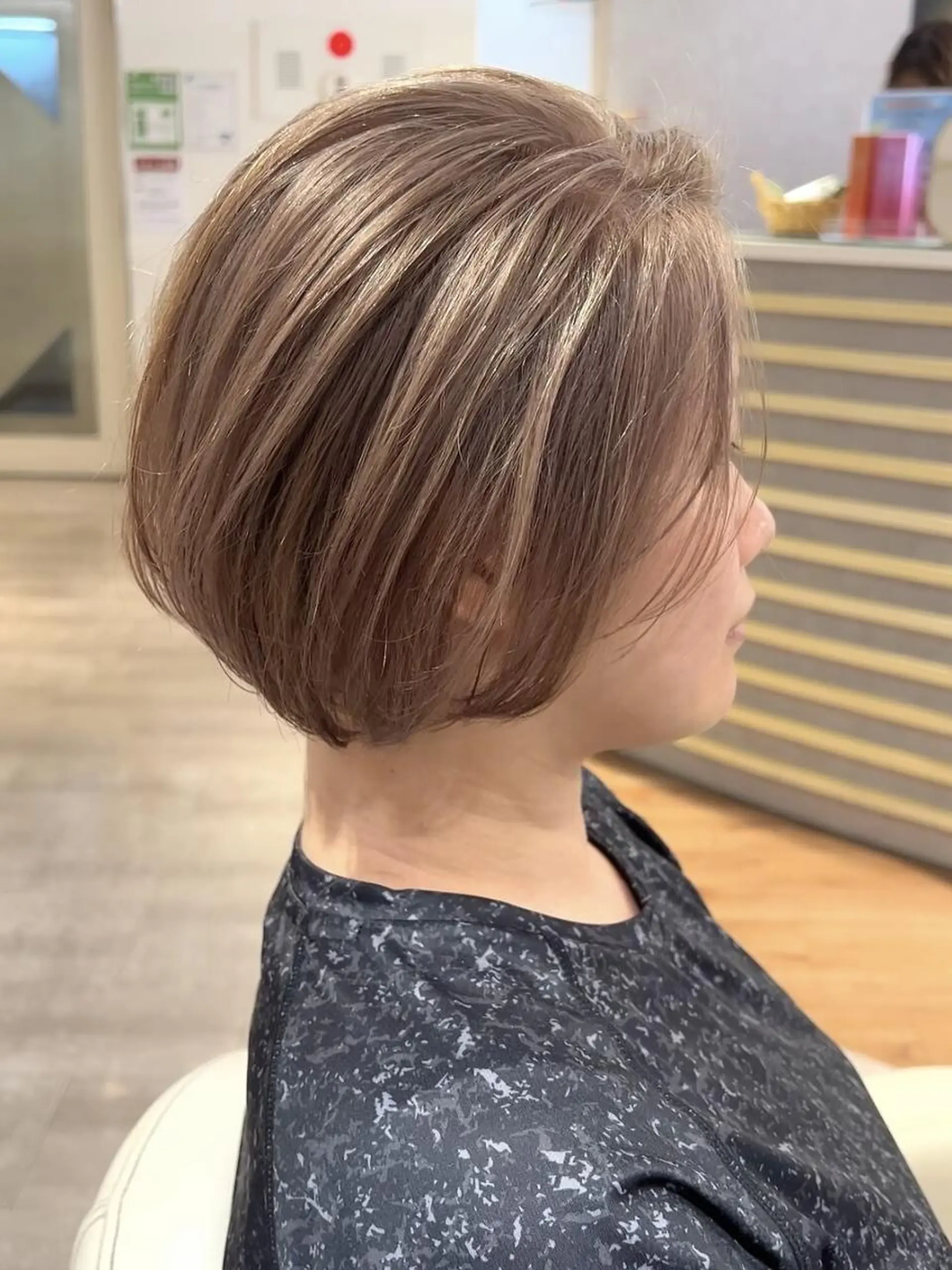 ショート カラー ヘアカラー メンズパーマ/ メンズカット/タクヤのヘアスタイル