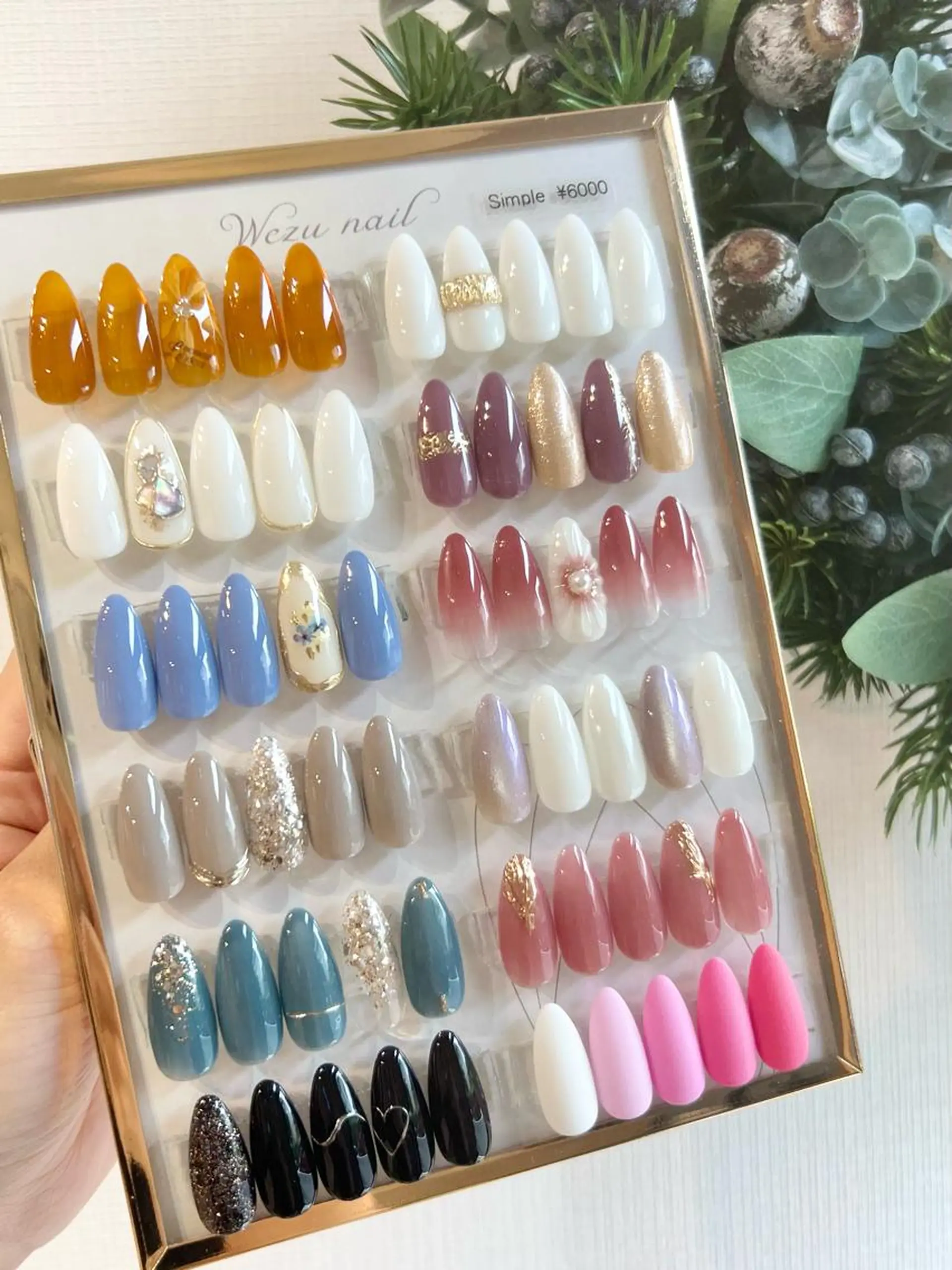 ネイル ハンドネイル フットネイル WEZU NAILのネイルデザイン