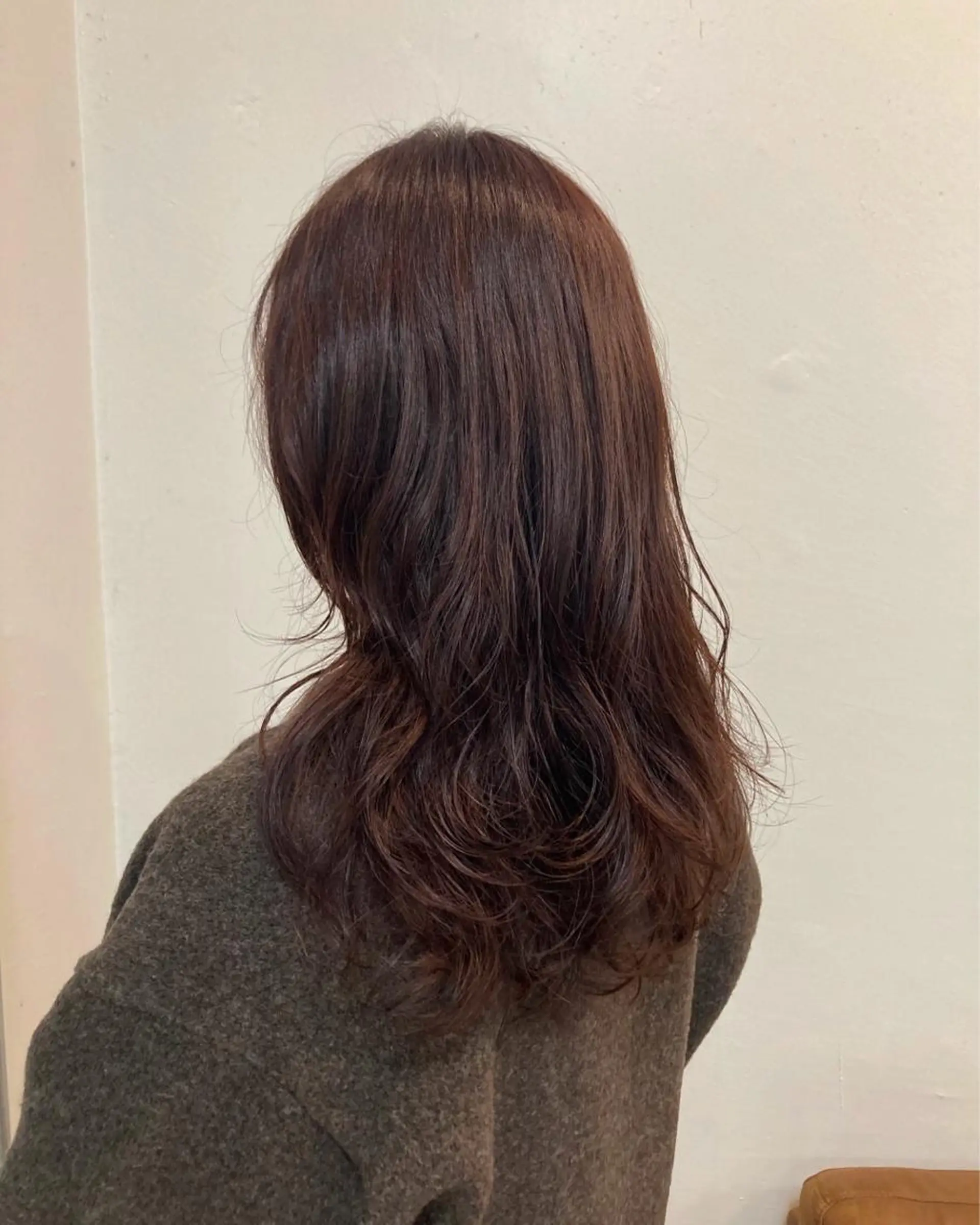 ロング パーマ KANO🌷 ブリーチなしカラーのヘアスタイル