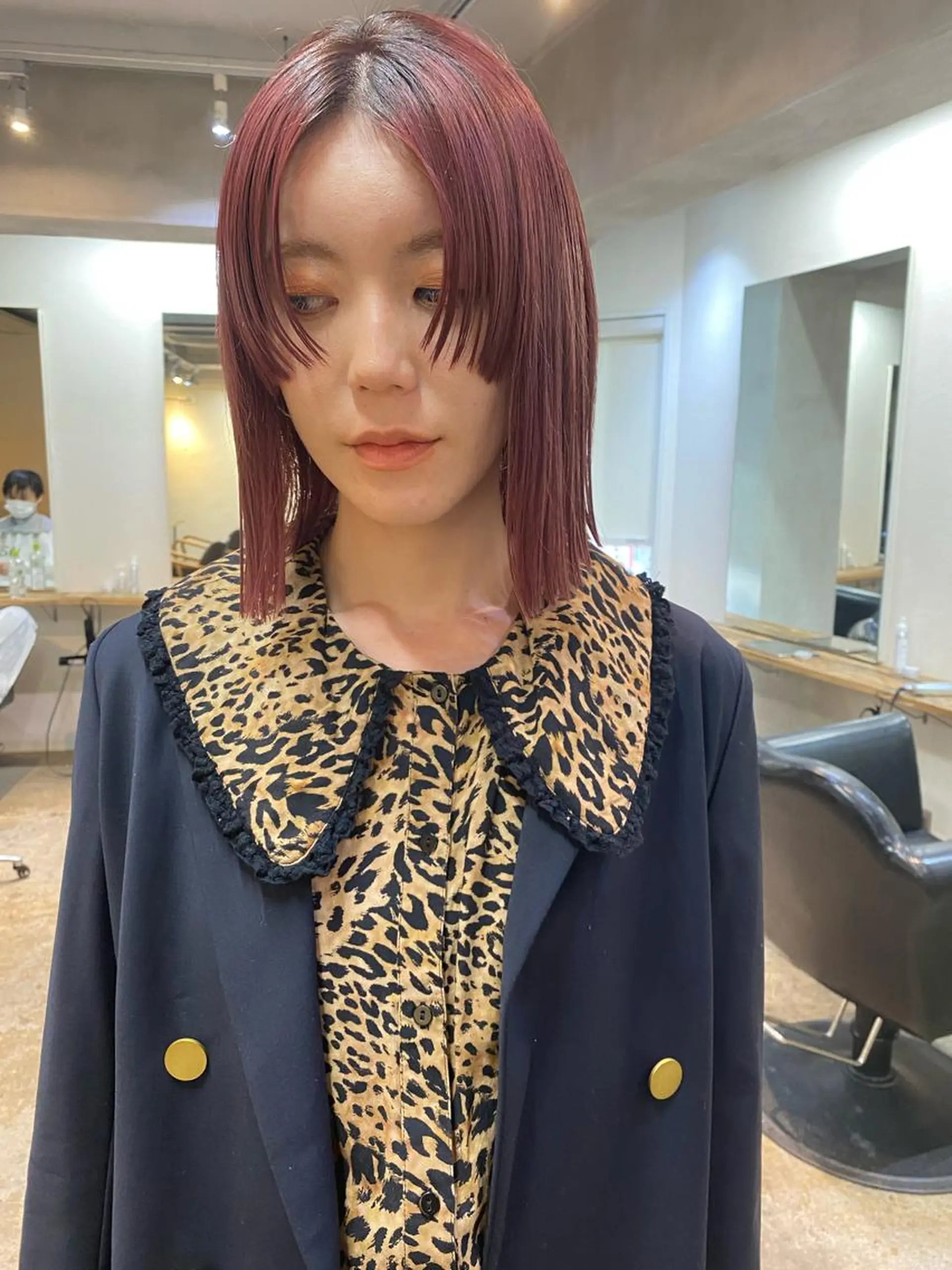 ミディアム カラー パーマ ヘアアレンジ メンズ キッズ ネイル マツエク・マツパ アイブロウ 🧼柴田 健太郎🧼のヘアスタイル