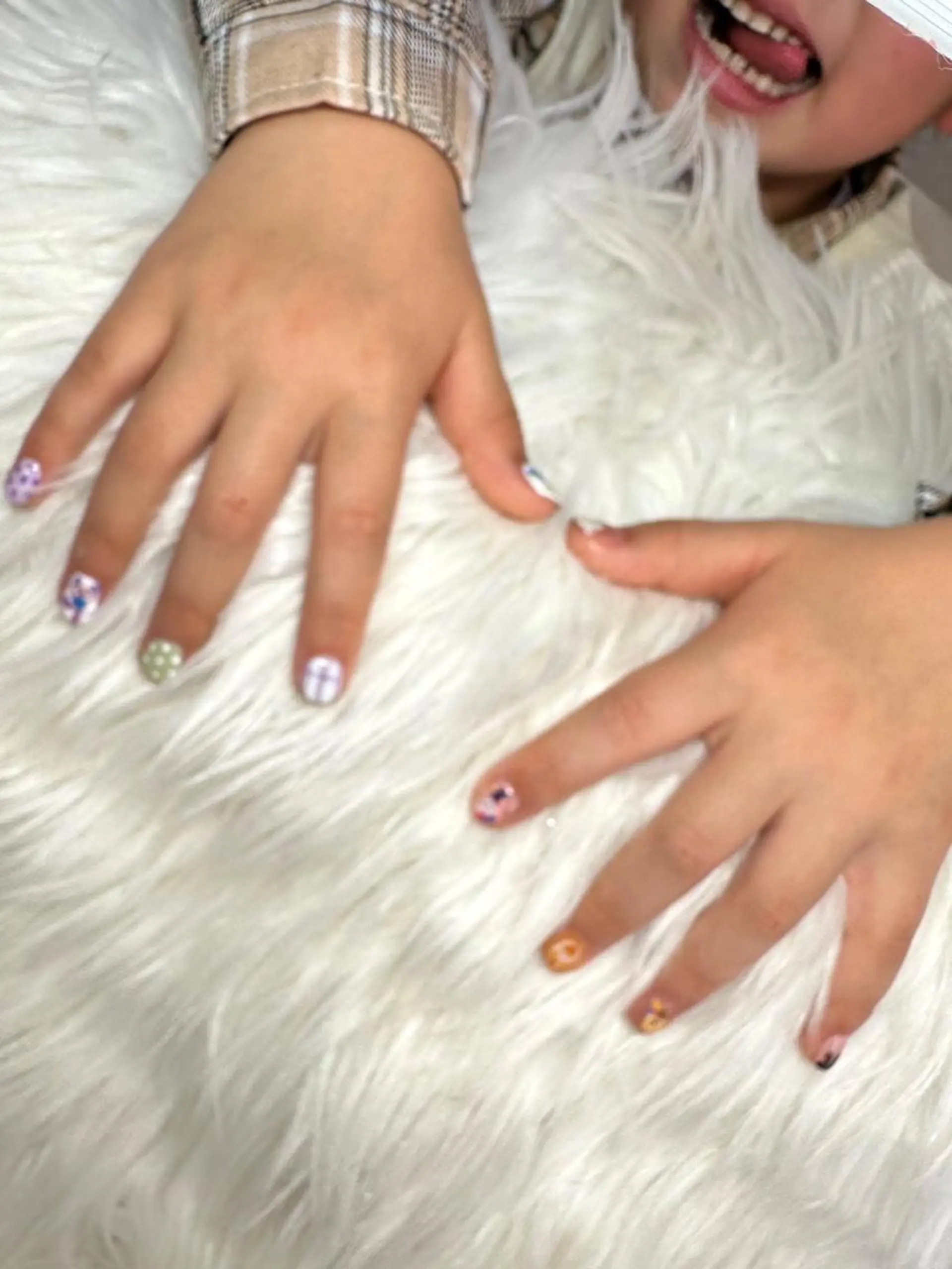 キッズ ネイル ハンドネイル VIOLA .nailのネイルデザイン