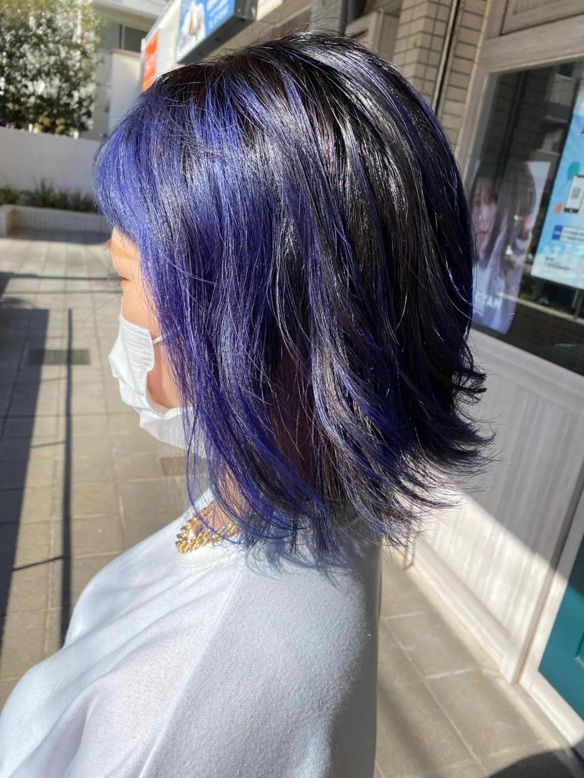 ミディアム カラー 野呂 隼人のヘアスタイル