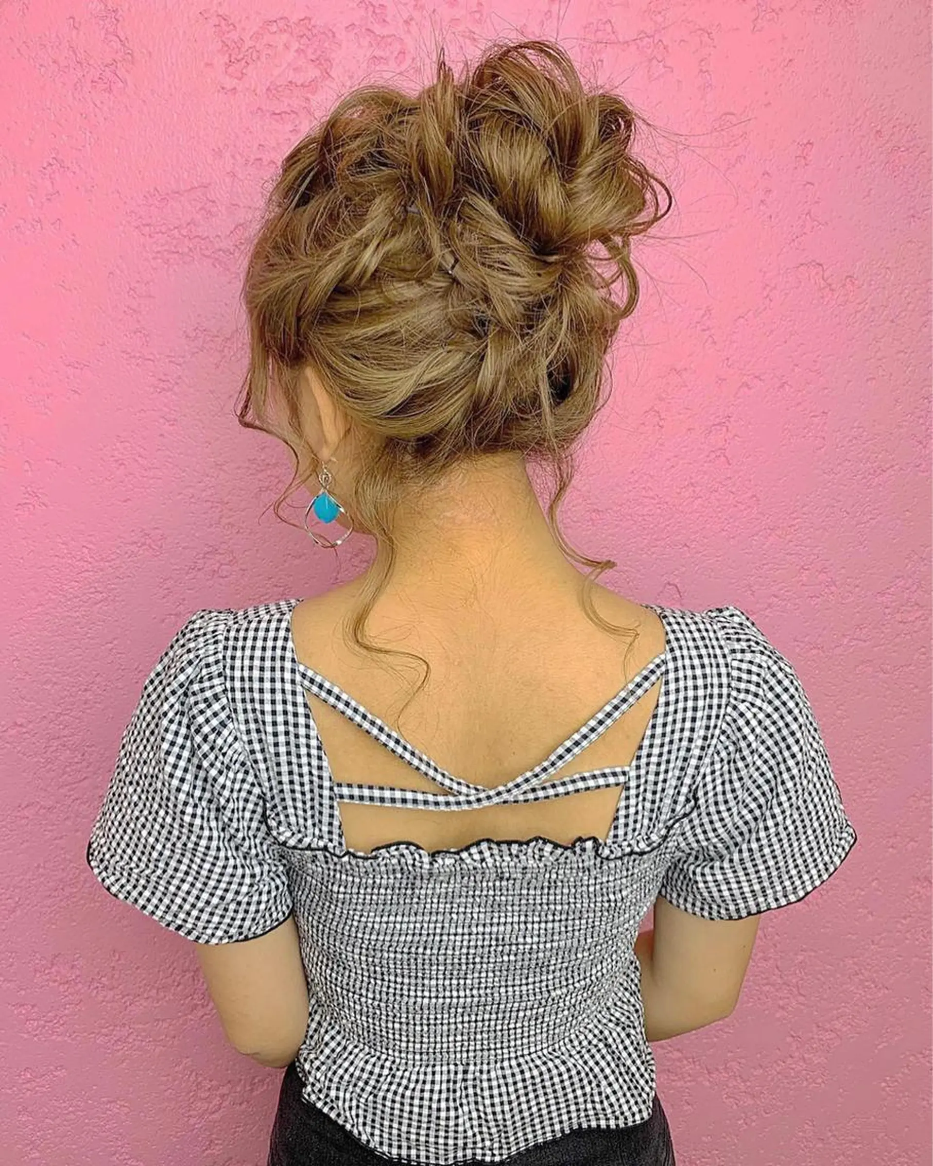 ミディアム カラー ヘアアレンジ boutique misakiのヘアスタイル