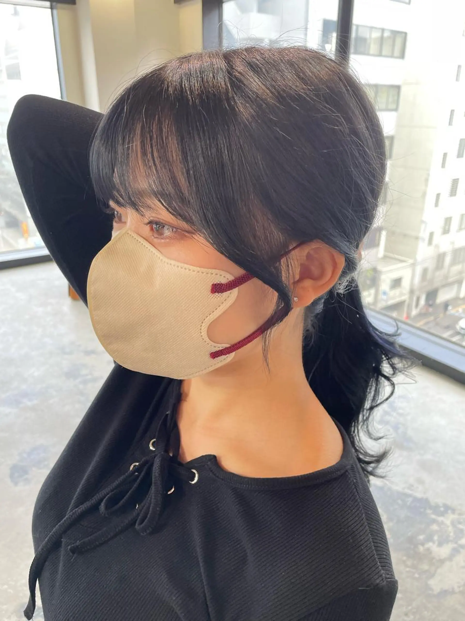 カラー La fith hair ray 札幌店所属・顔まわり/W カラー/リョウのヘアスタイル