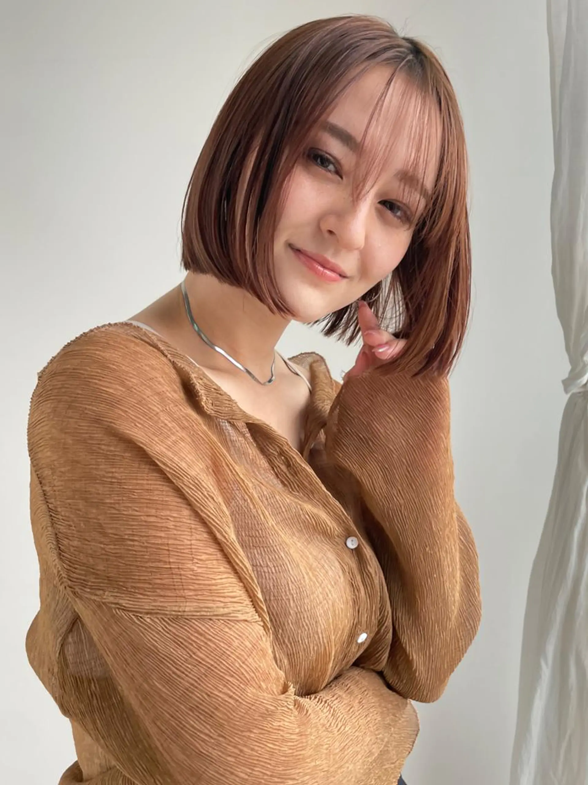 ショート 🖤🤍石川 アイリ🤍🖤のネイルデザイン