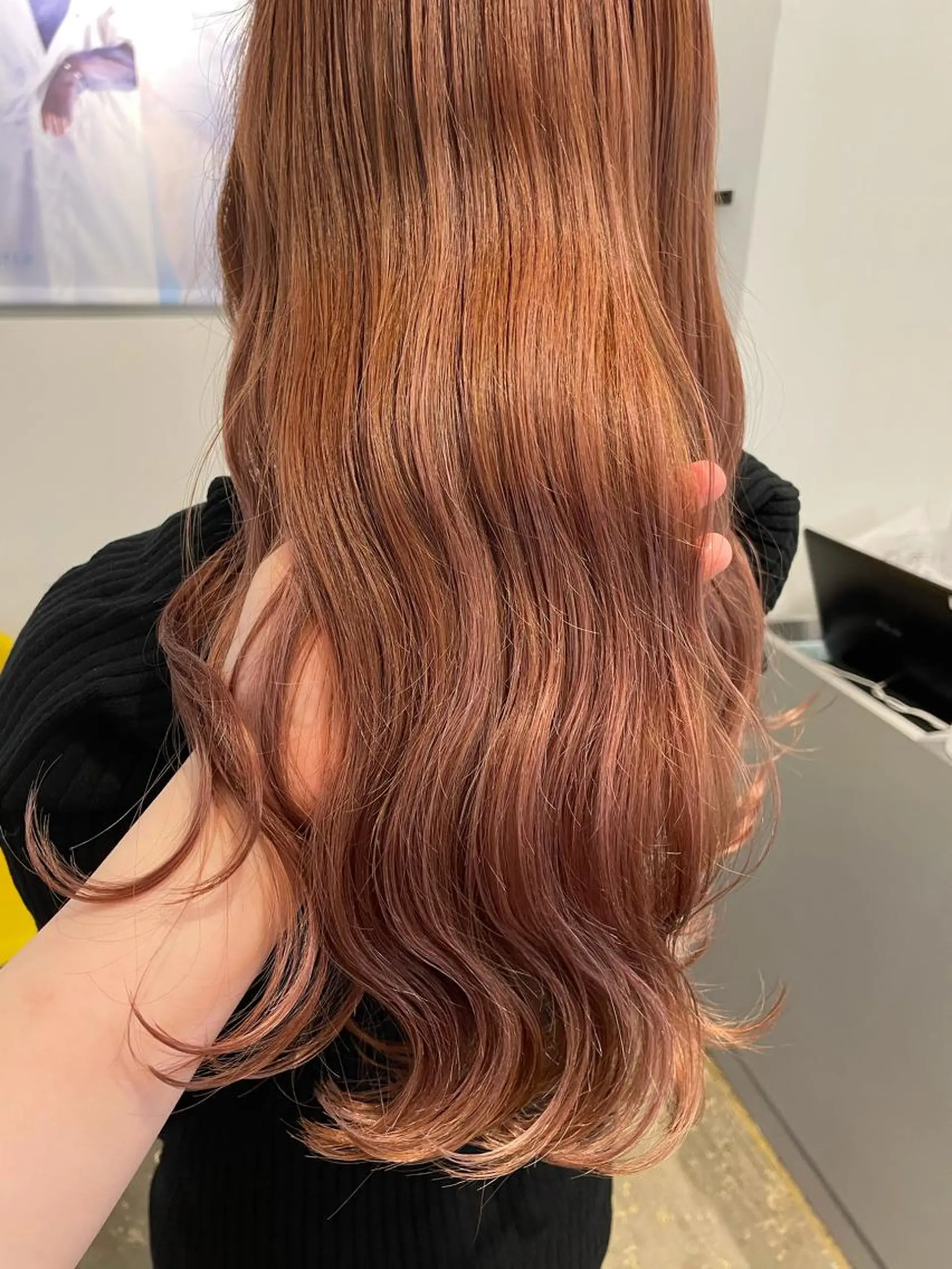ロング ハイライト 🤍韓国ヘア🇰🇷 タバタサオリ🤍のヘアスタイル