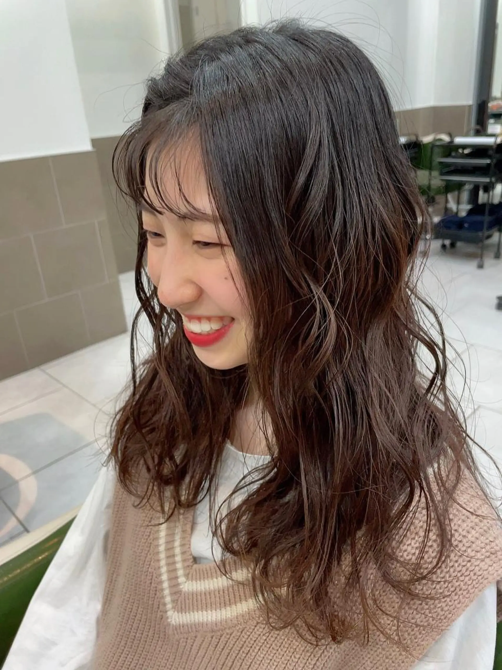 ロング カラー ヘアアレンジ PROGRESS Harukiのヘアスタイル
