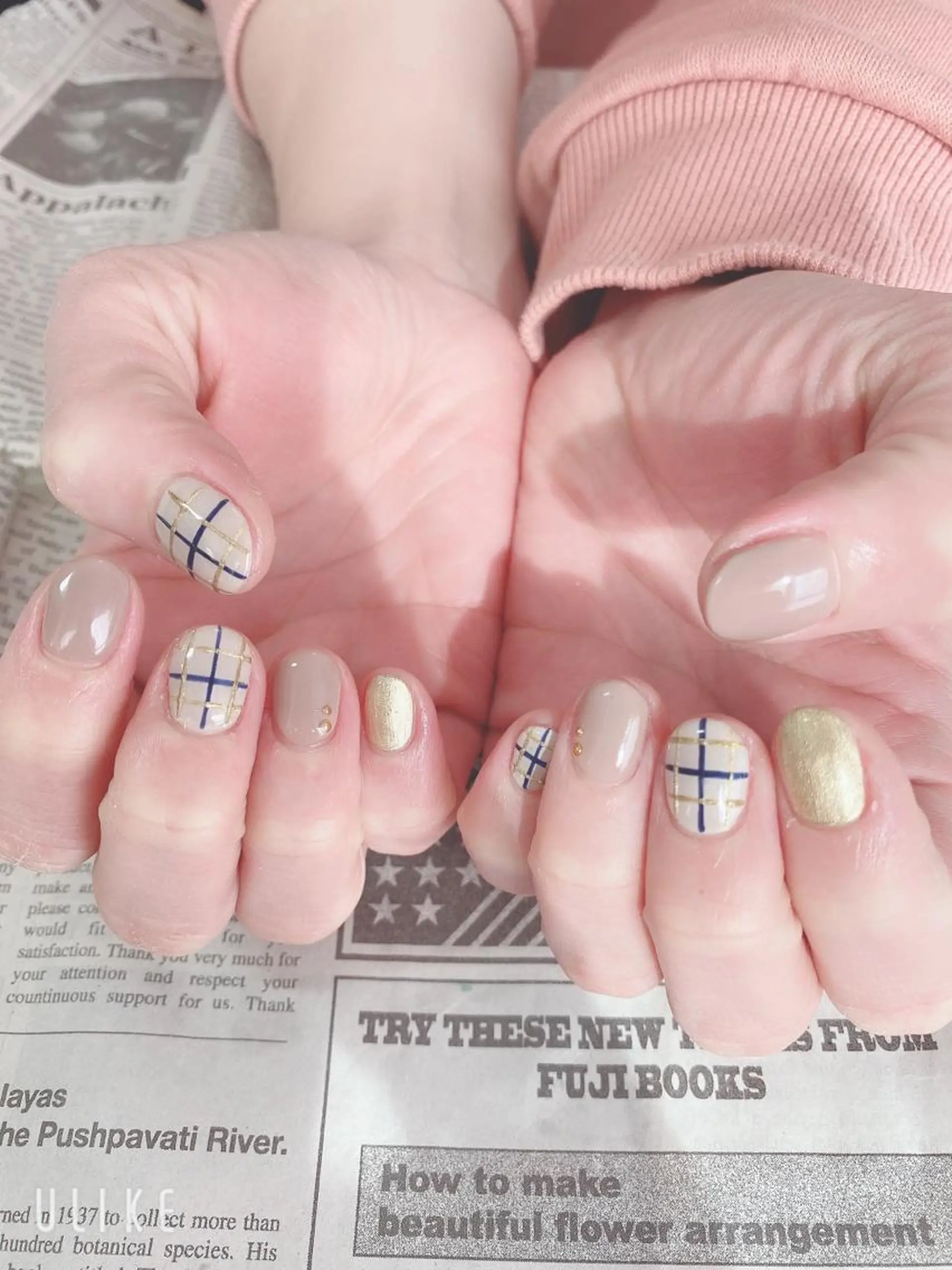 ネイル ハンドネイル ハンドケア 森山 舞のネイルデザイン