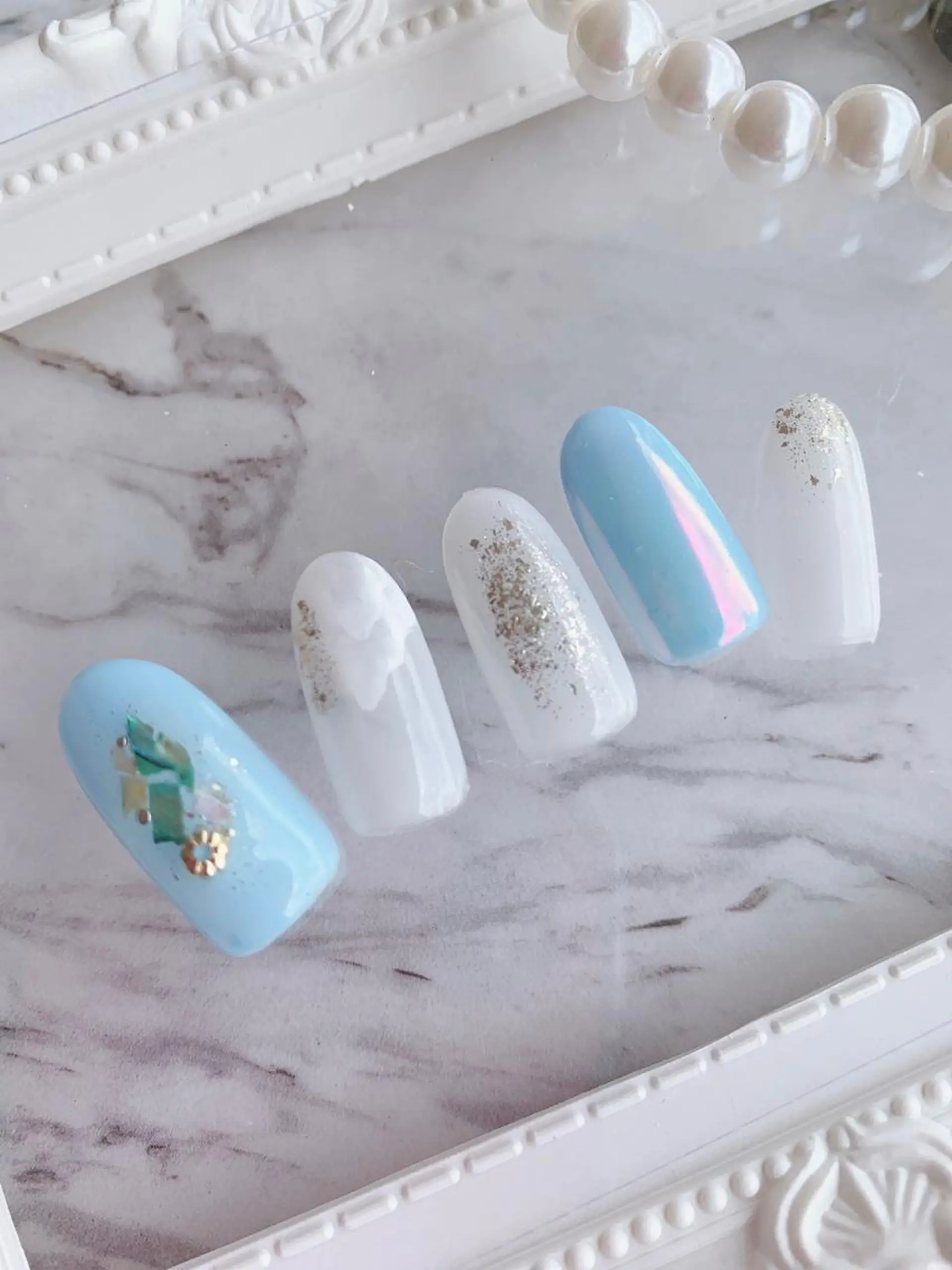 ネイル nail salon yumeno空　草加店所属・ネイルサロン 夢の空　草加　Jr.のネイルデザイン