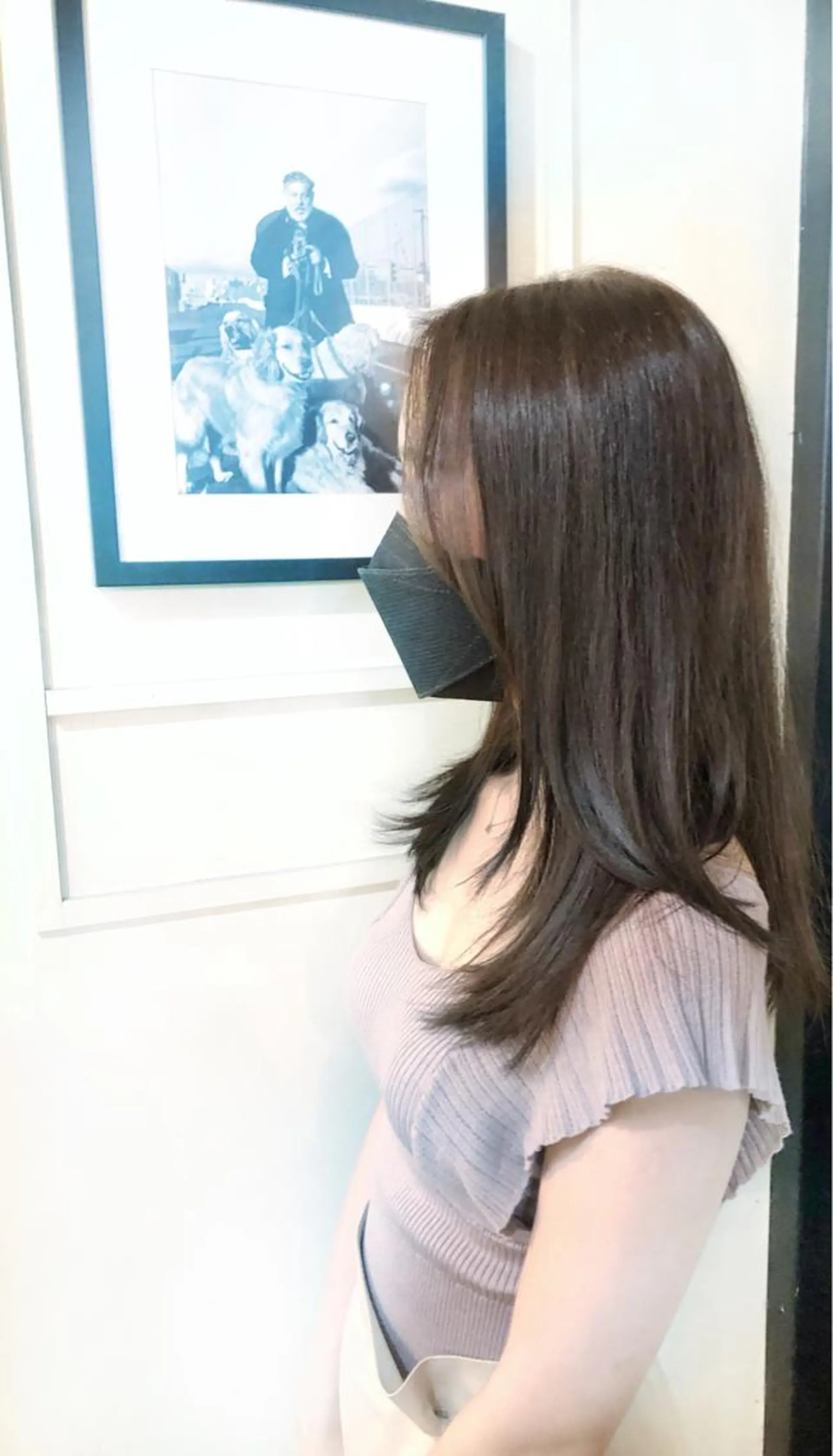 セミロング カラー カット トリートメント 🌿ダブルカラー/ 明大前/中村渓太のヘアスタイル