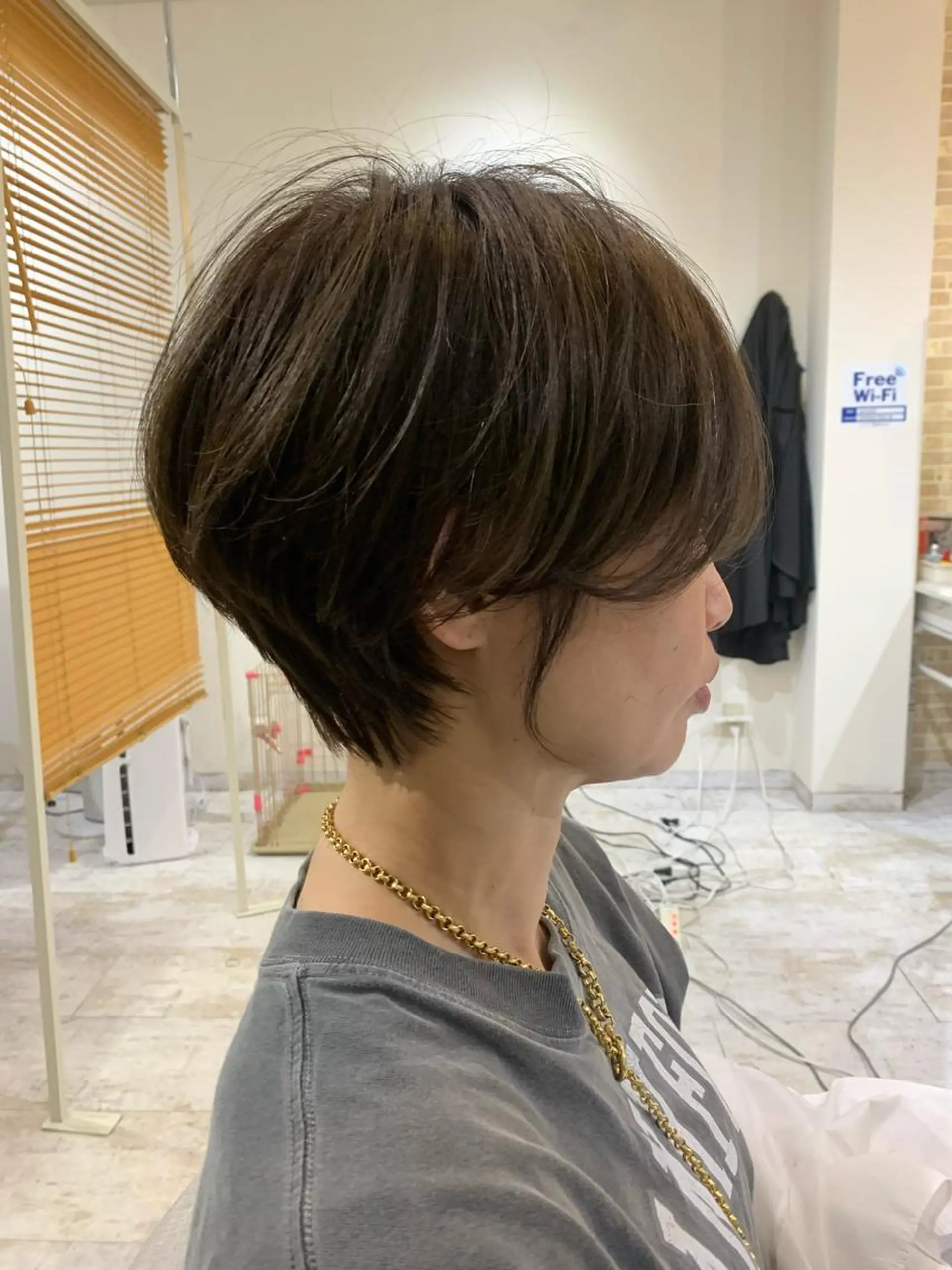 ショート 再現性ショートボブ 木又克美のヘアスタイル