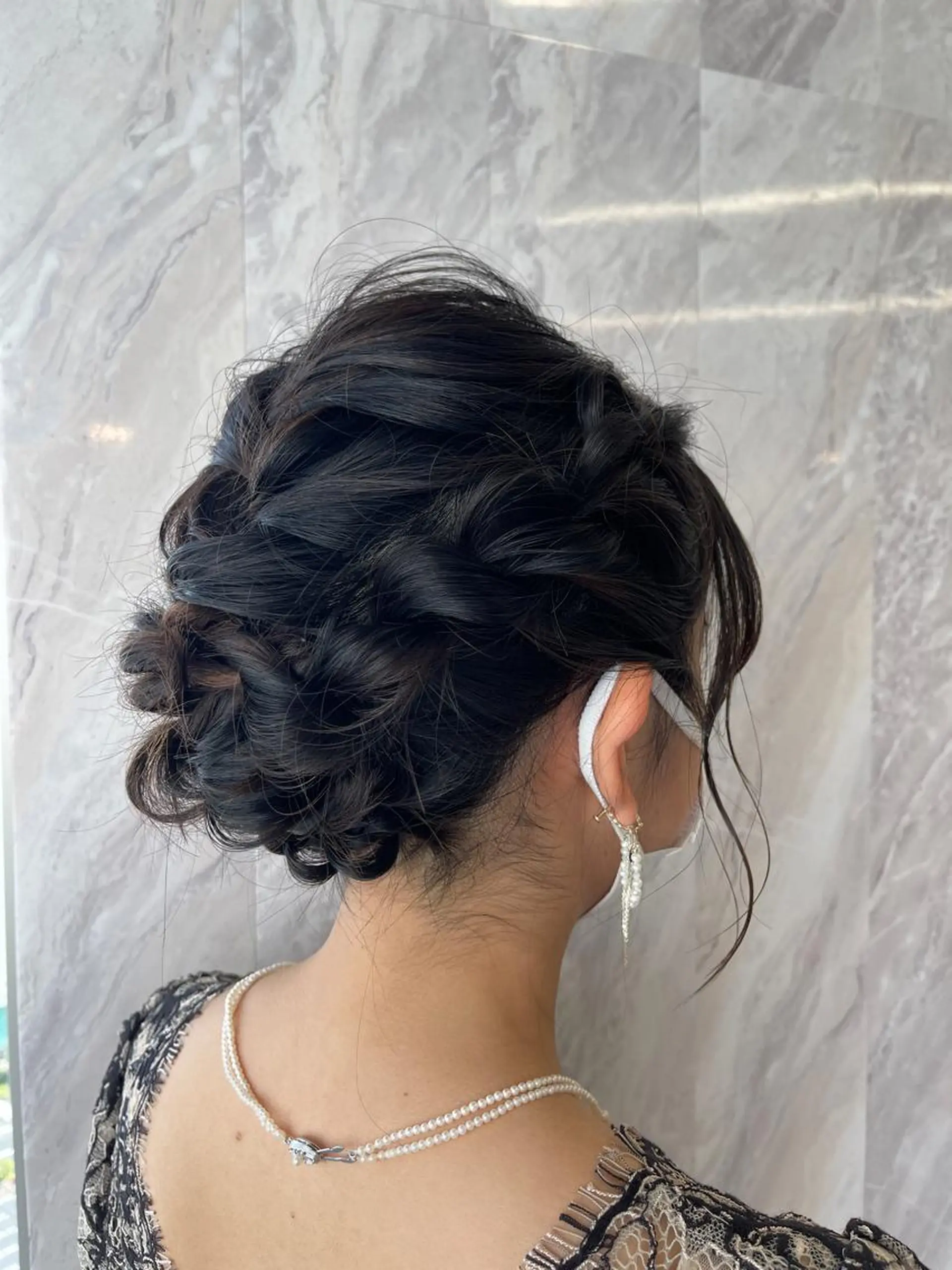 ミディアム ヘアアレンジ ボブ ヘアセット himeka🪽 アレンジ/ブリーチのヘアスタイル