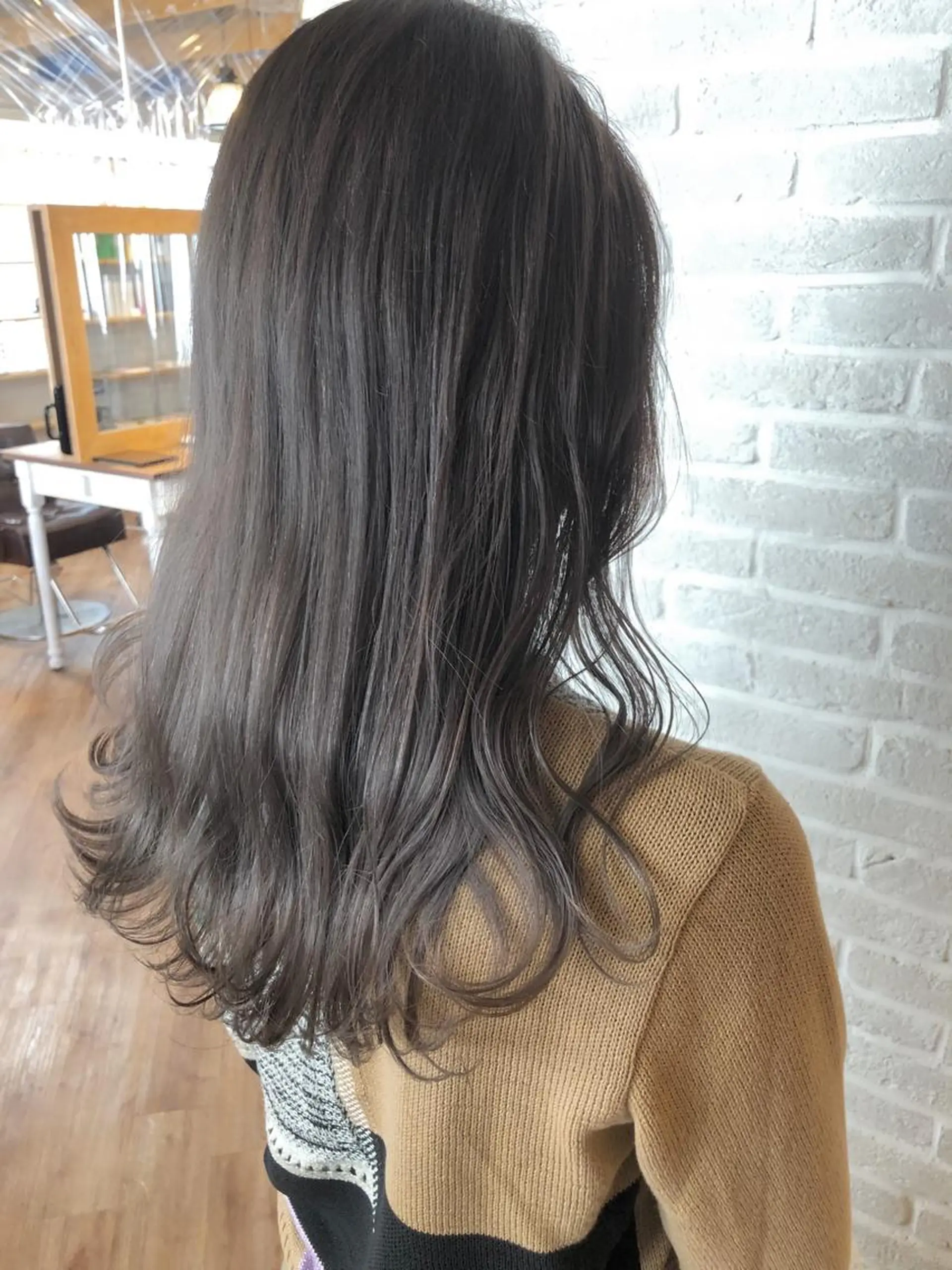 ミディアム カラー hair salon Ranun髪質改善のヘアスタイル