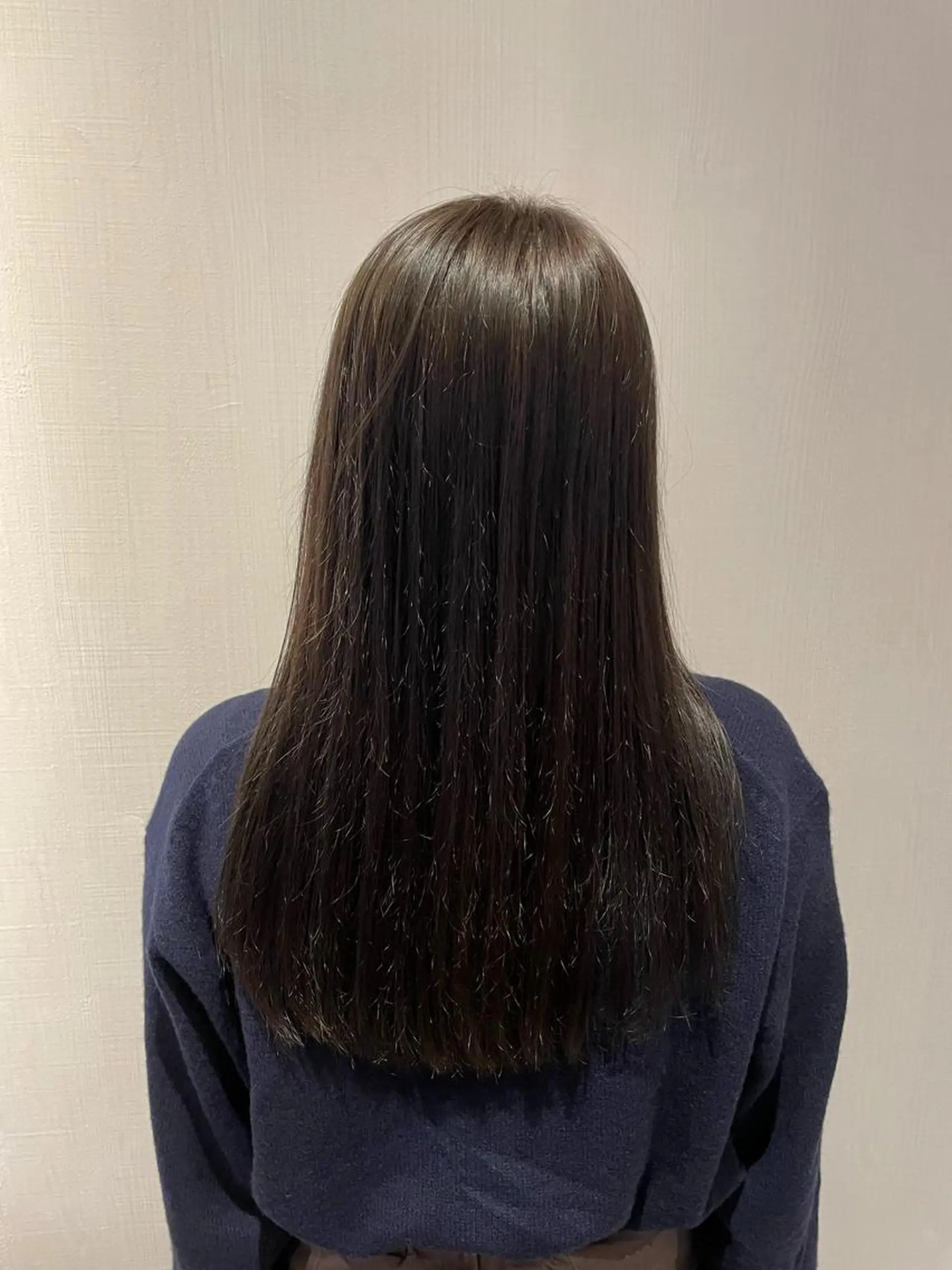 ロング カラー アッシュ アッシュグレー アッシュグレージュ 透明感カラー グレージュ ナチュラル🧡可愛い MINAMIのヘアスタイル