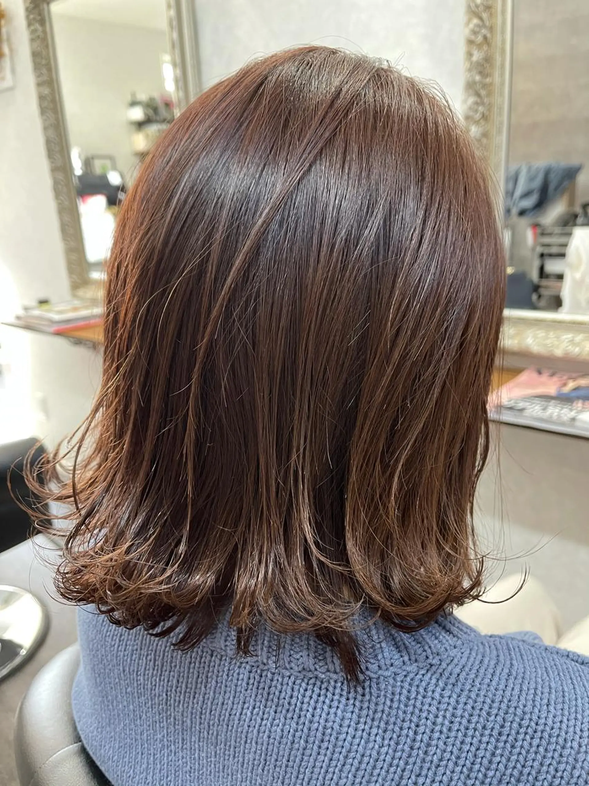 ミディアム カラー Glad   中嶋 政文のヘアスタイル