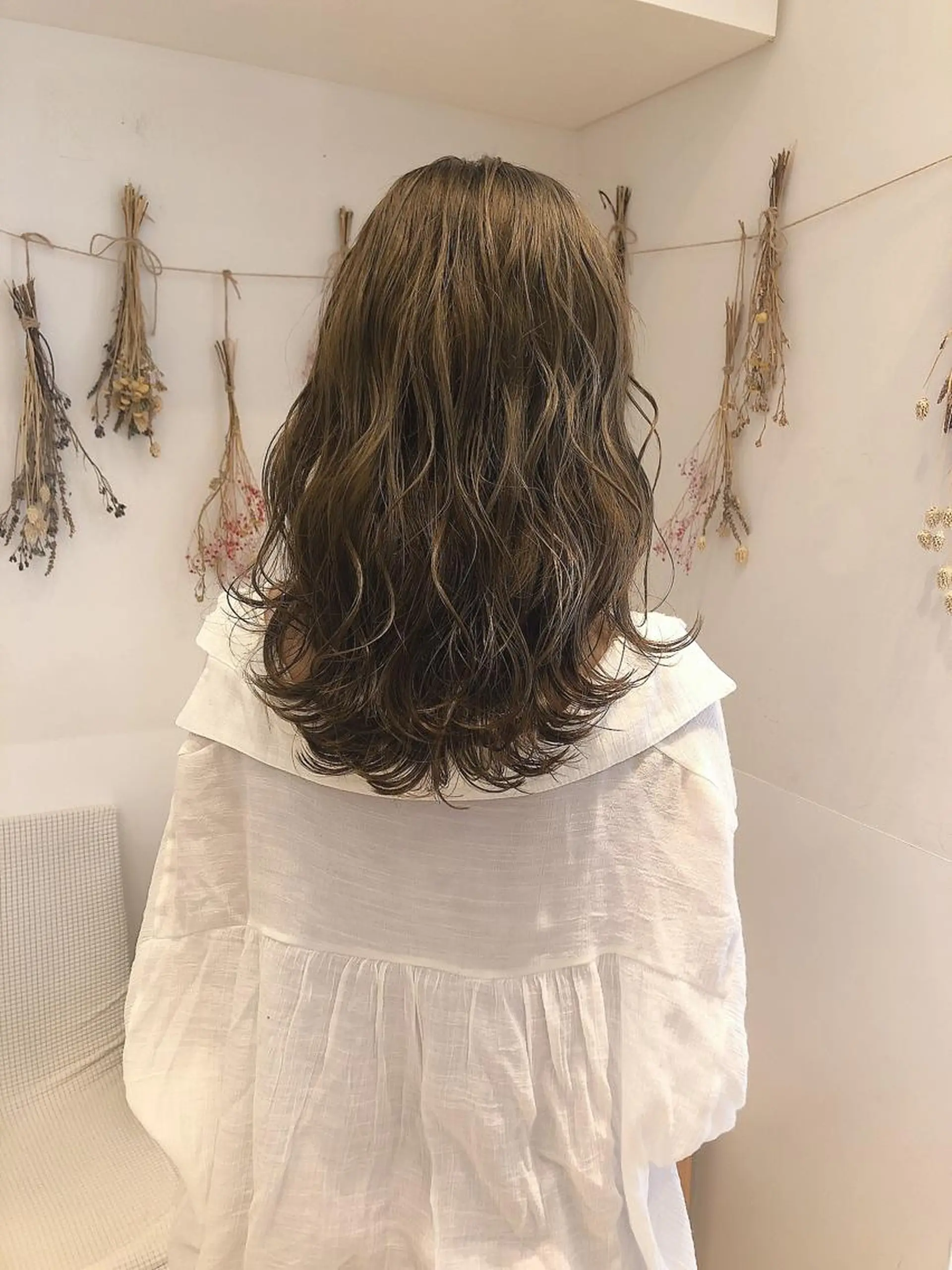 セミロング カラー ベージュカラー はだゆうき @hadadan08のヘアスタイル