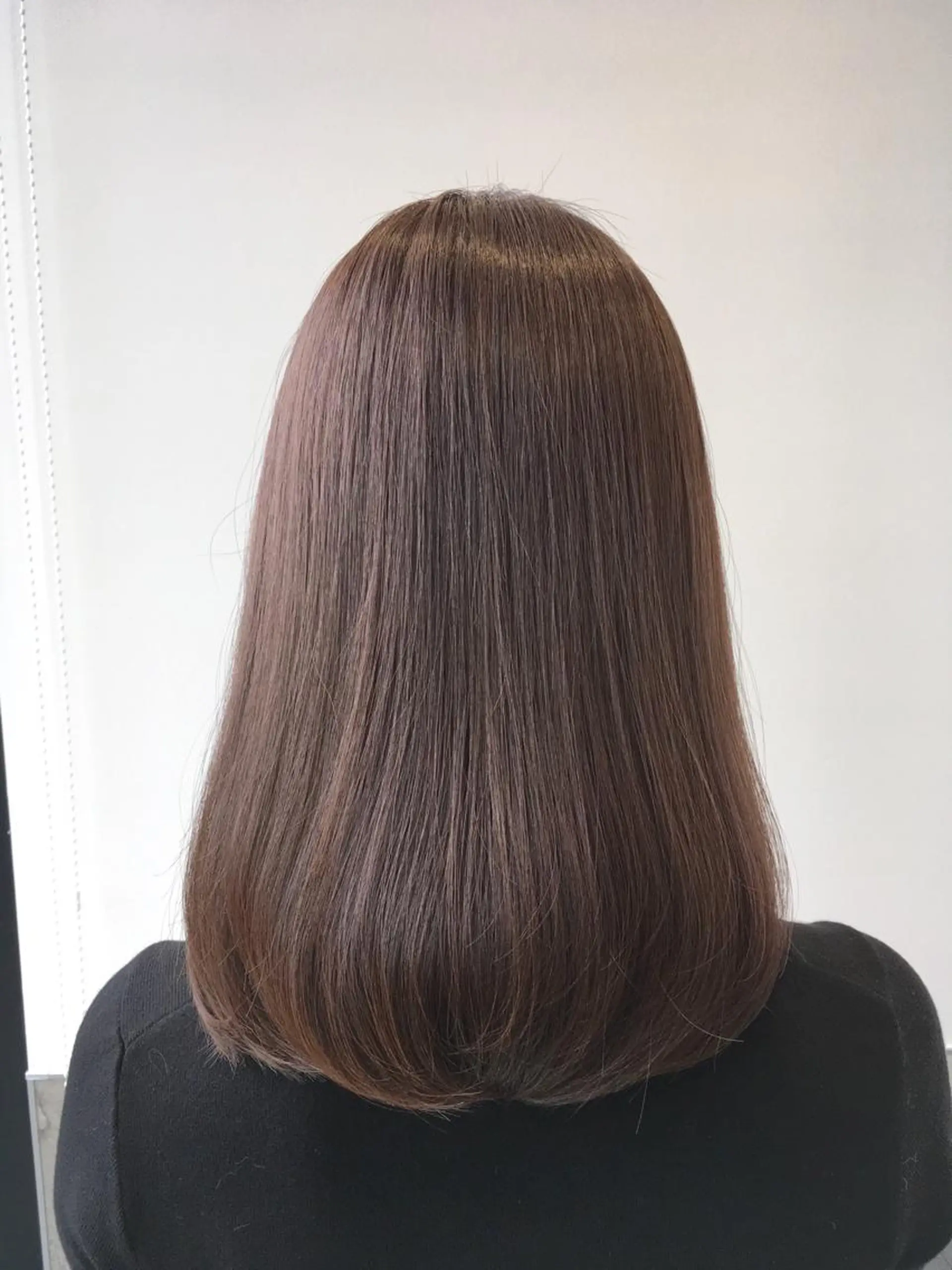 ミディアム カラー イルミナカラー トリートメント ヘッドスパ ヘアセット go today shaire salon 本店所属・yoshi ☆のヘアスタイル