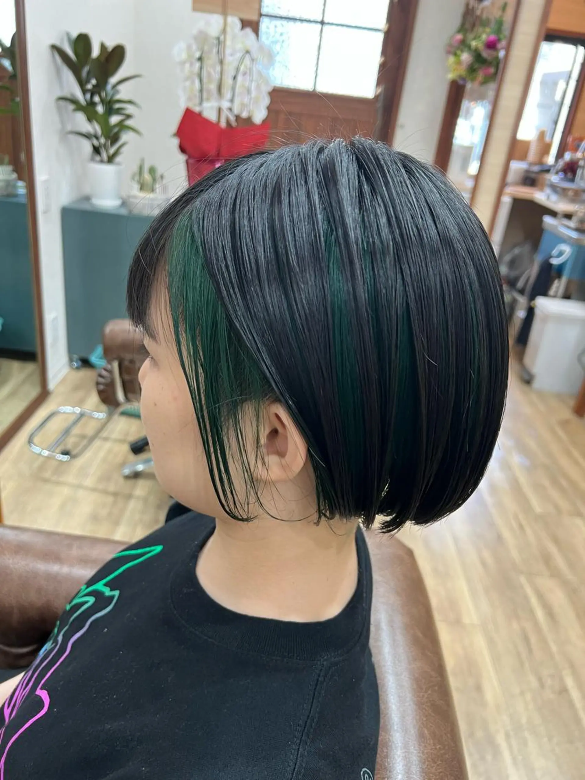 ショート カラー ヘアカラー トリートメント 🍇おぐら めぐみ🍇のヘアスタイル