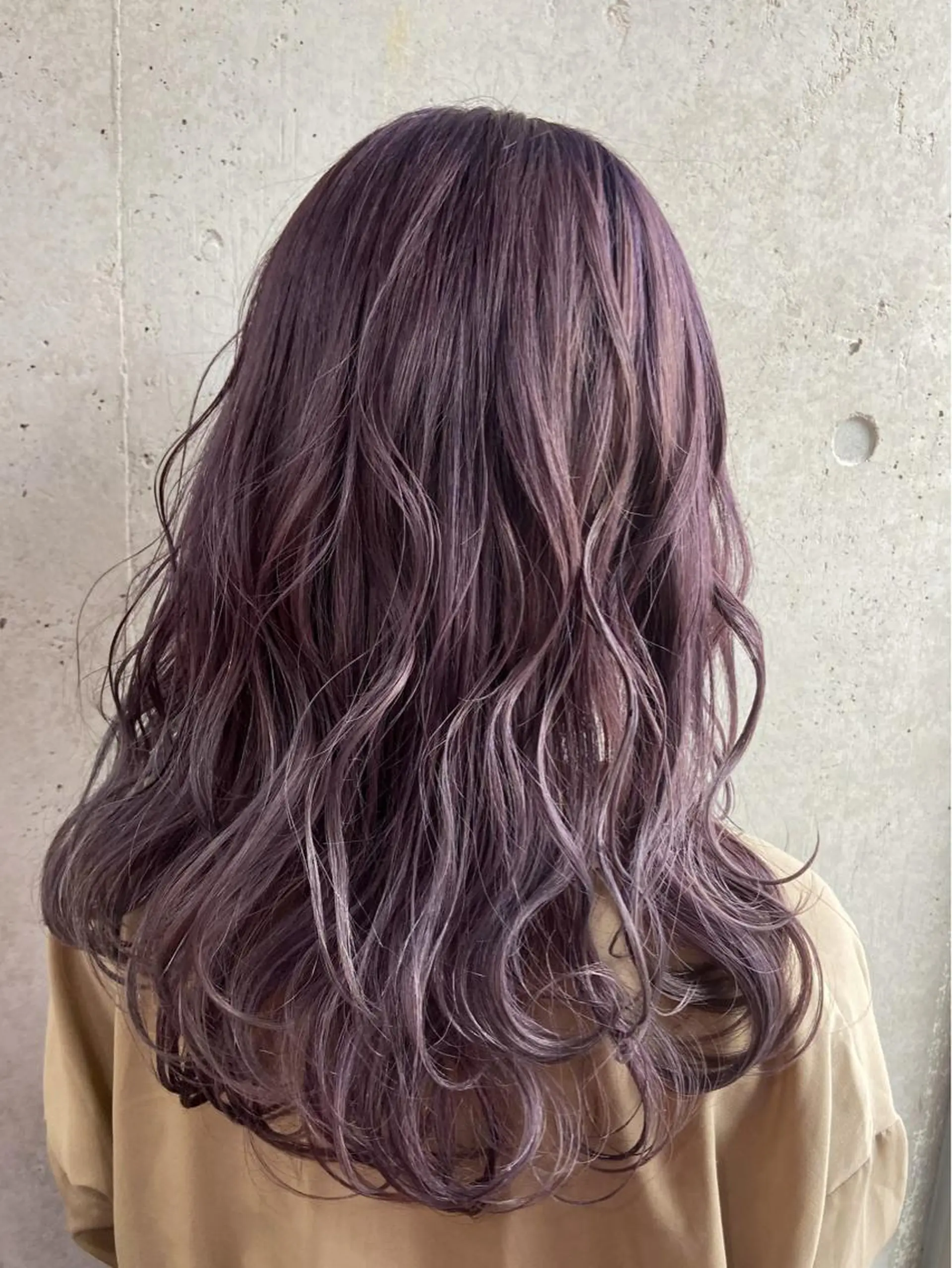 ロング カラー ヘアカラー トリートメント 川端 康介のヘアスタイル