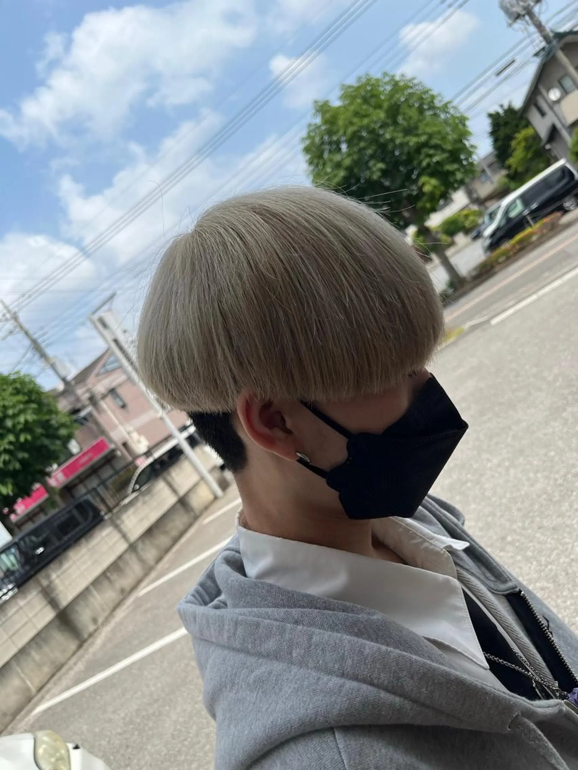 ショート メンズ 峯 渉人のヘアスタイル