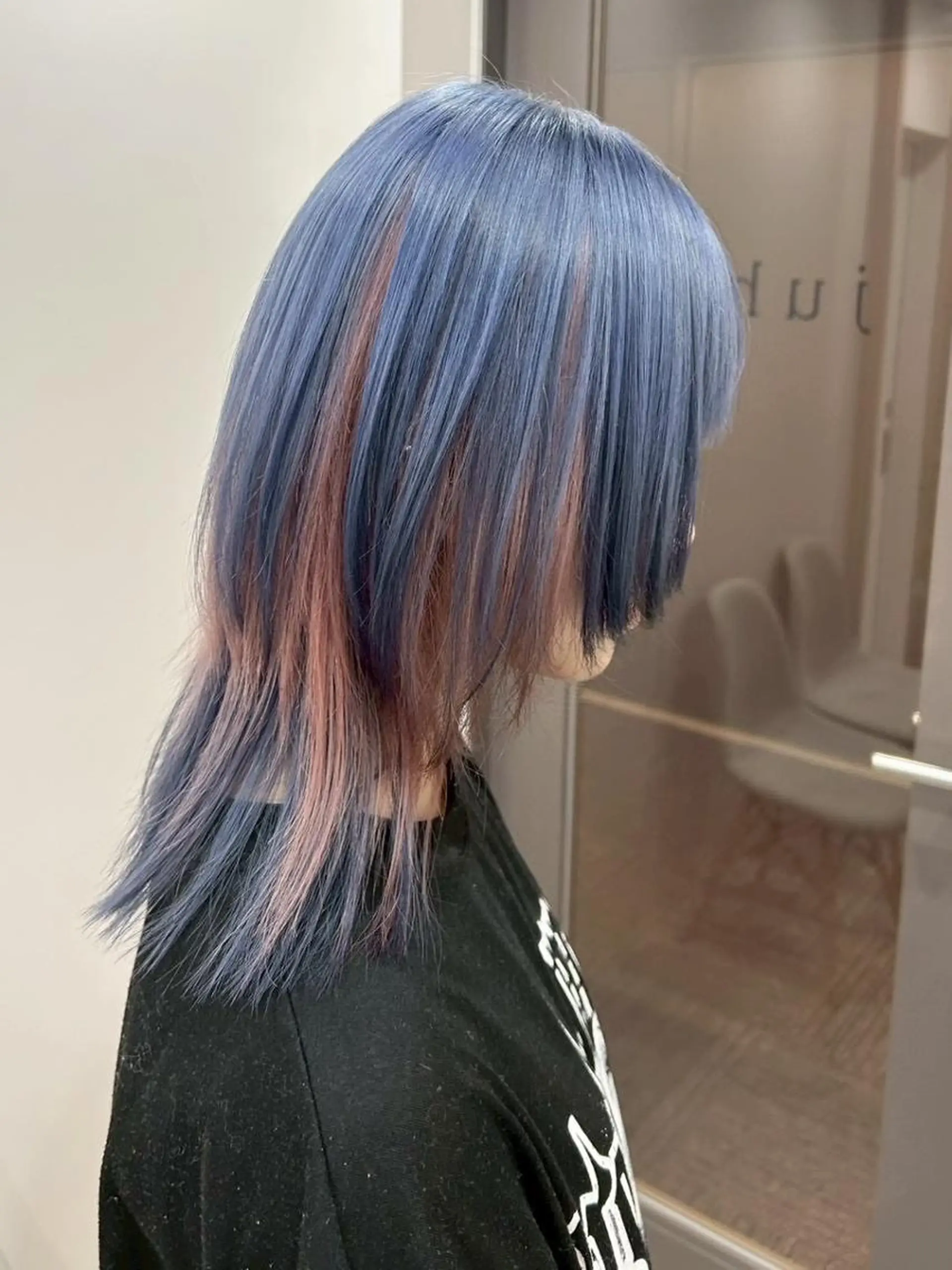 セミロング カラー ブリーチ ダブルカラー ハイトーンカラー ✨【公式】 juhl.横浜✨のヘアスタイル