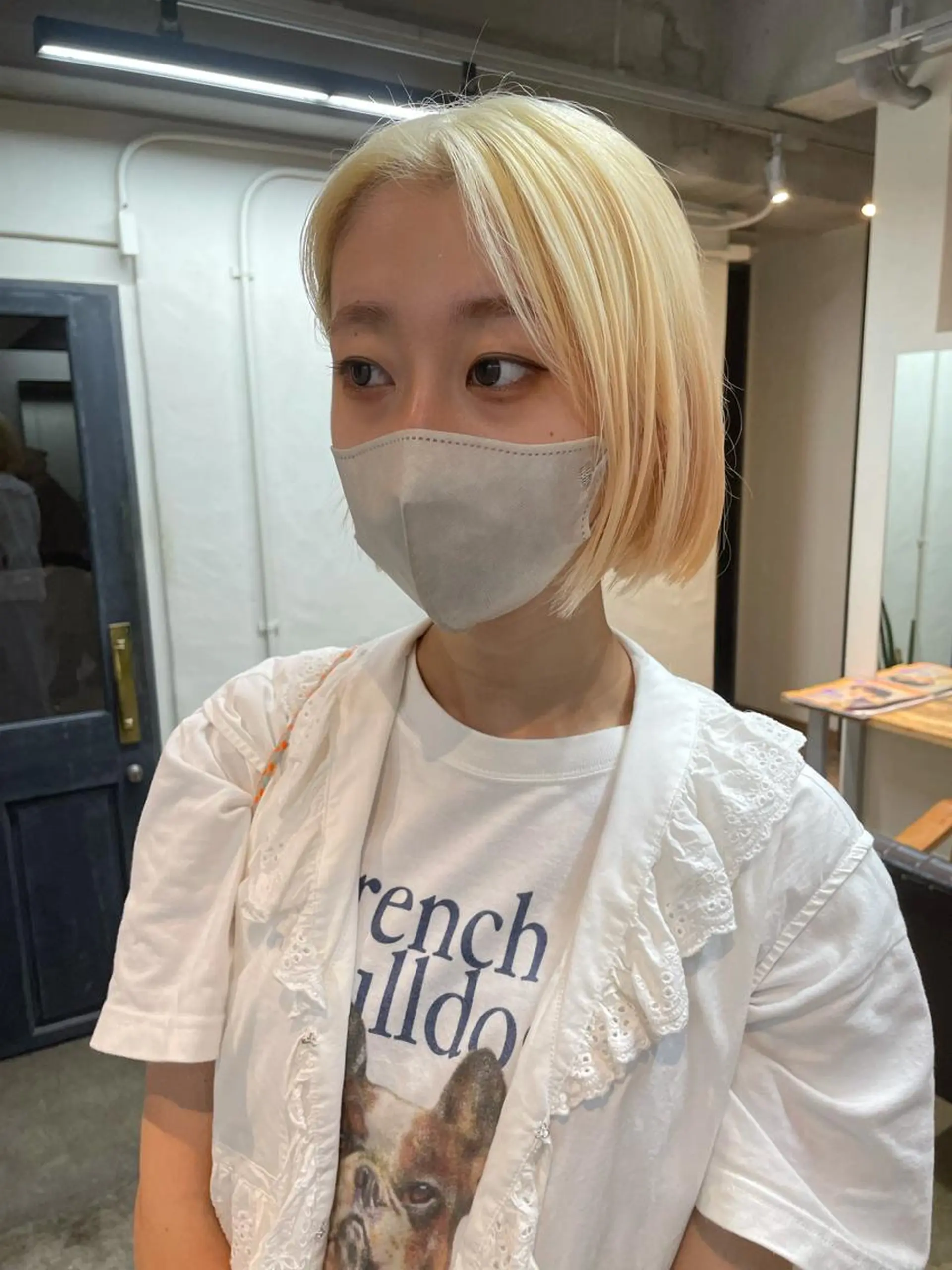 ショート カラー 斎藤祐樹 /レイヤー/パーマのヘアスタイル