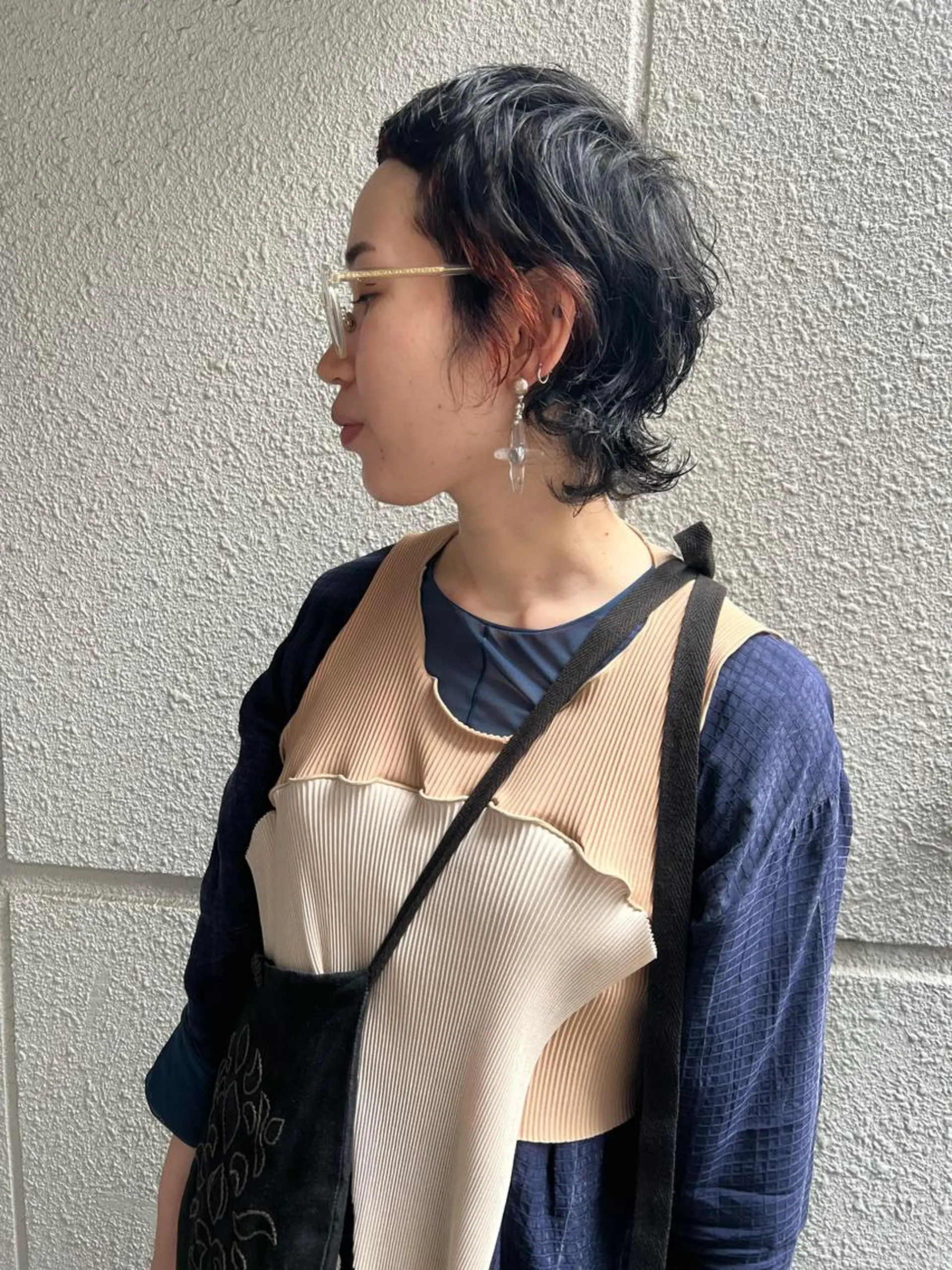 ショート カラー ウルフカット カラーパティシエ facce🌼ikoのヘアスタイル