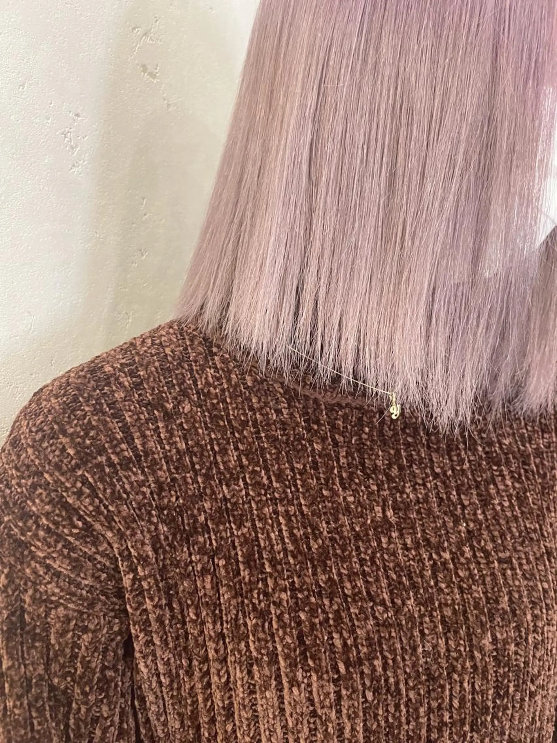 ショート カラー ラベンダーカラー Rina  のヘアスタイル