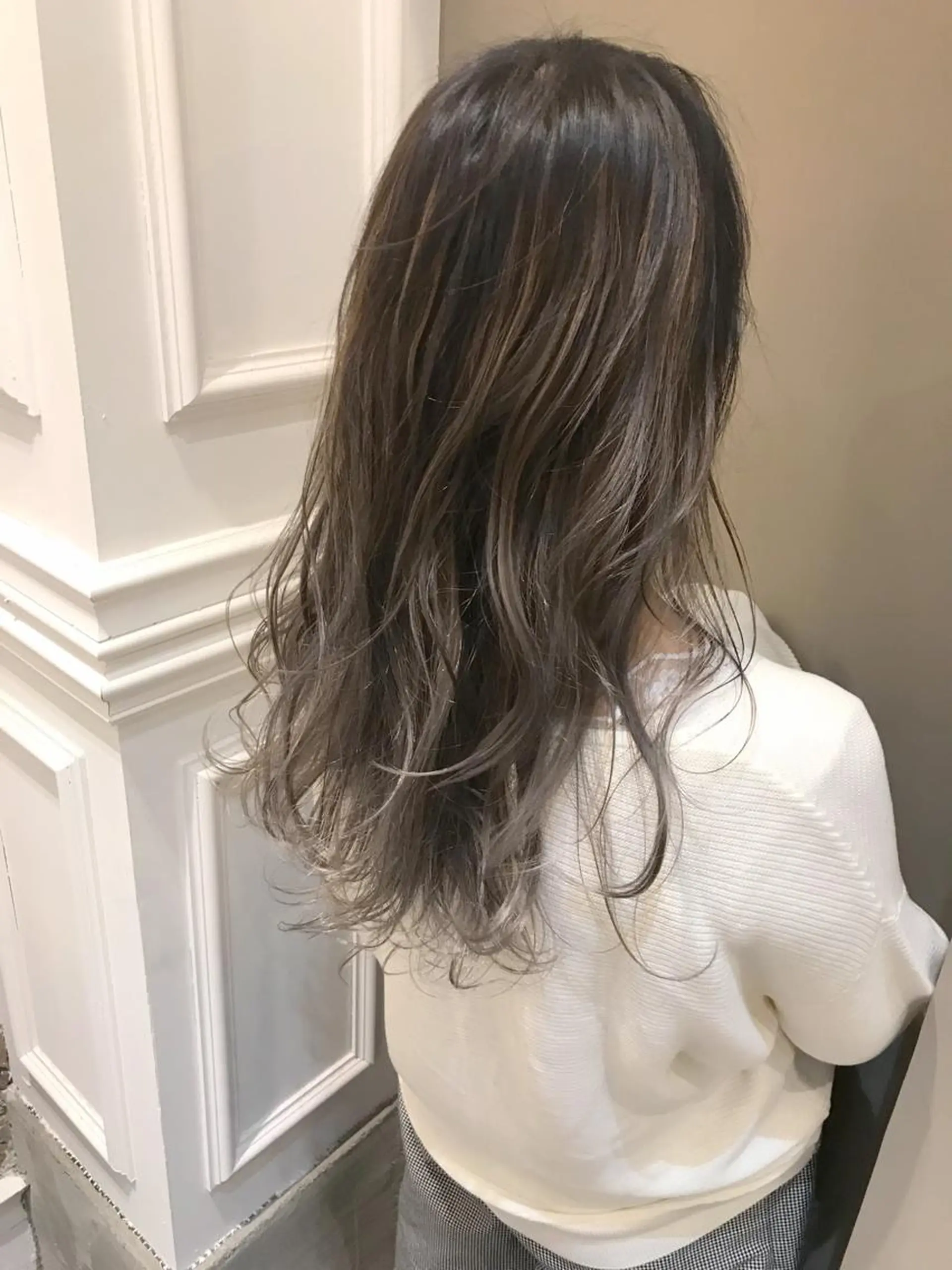 ロング カラー 神野 雅樹のヘアスタイル