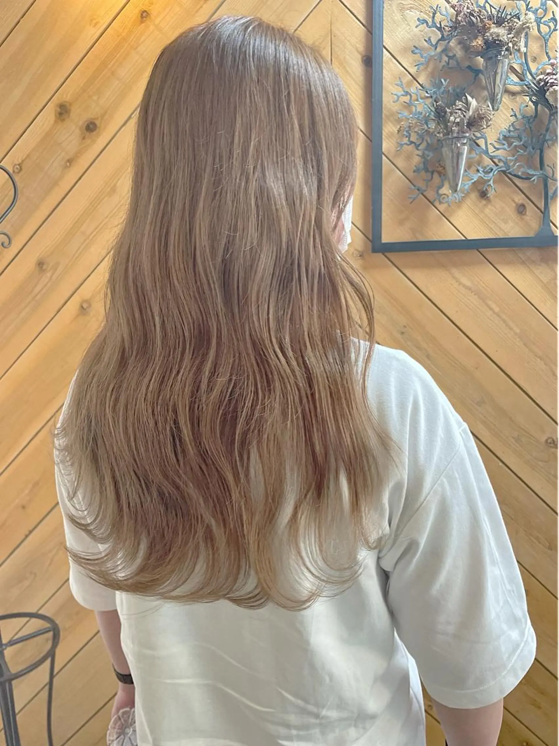 セミロング カラー hair salon Ranun髪質改善のヘアスタイル