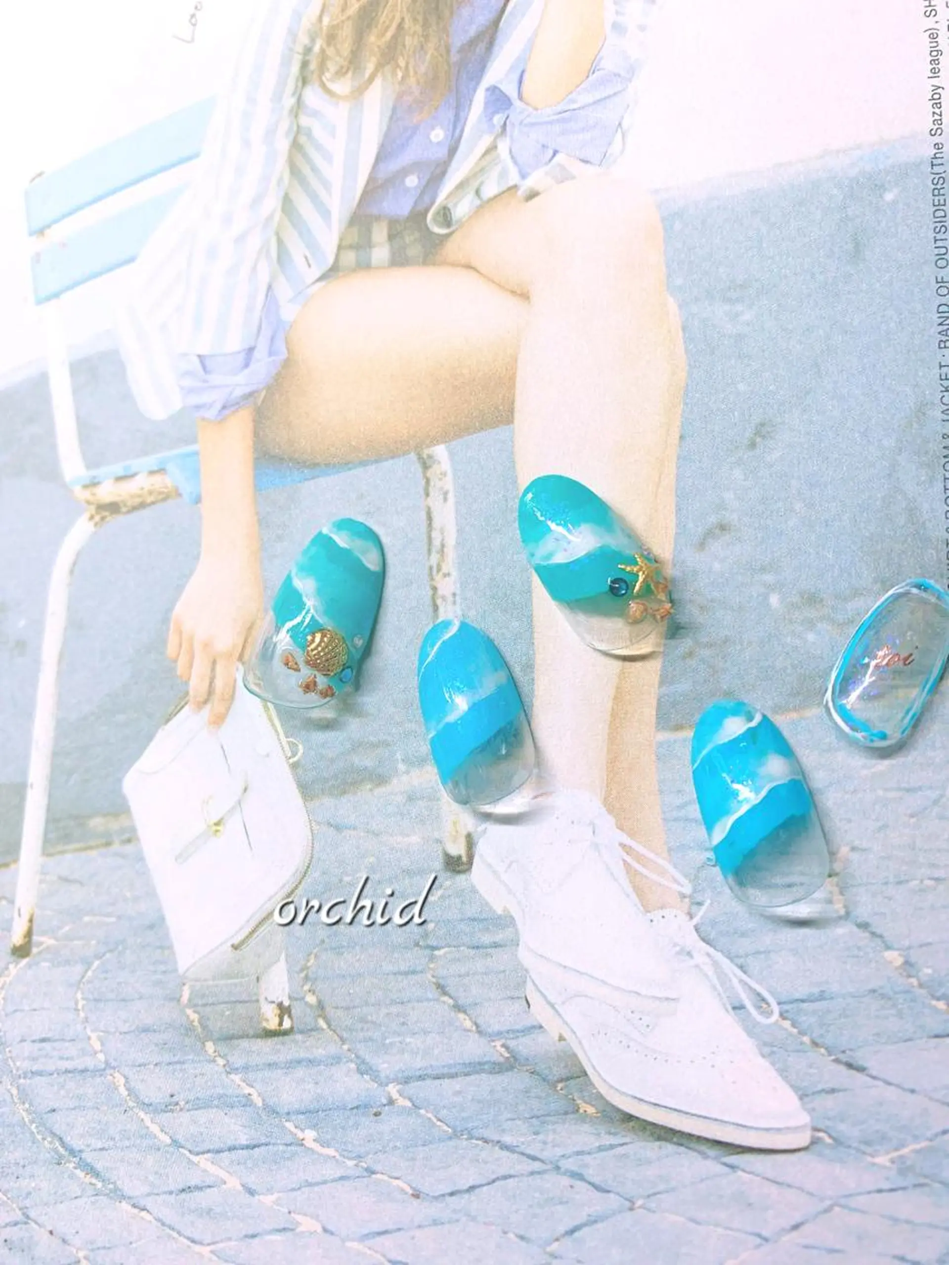 ネイル orchid ♡オーキッドのネイルデザイン