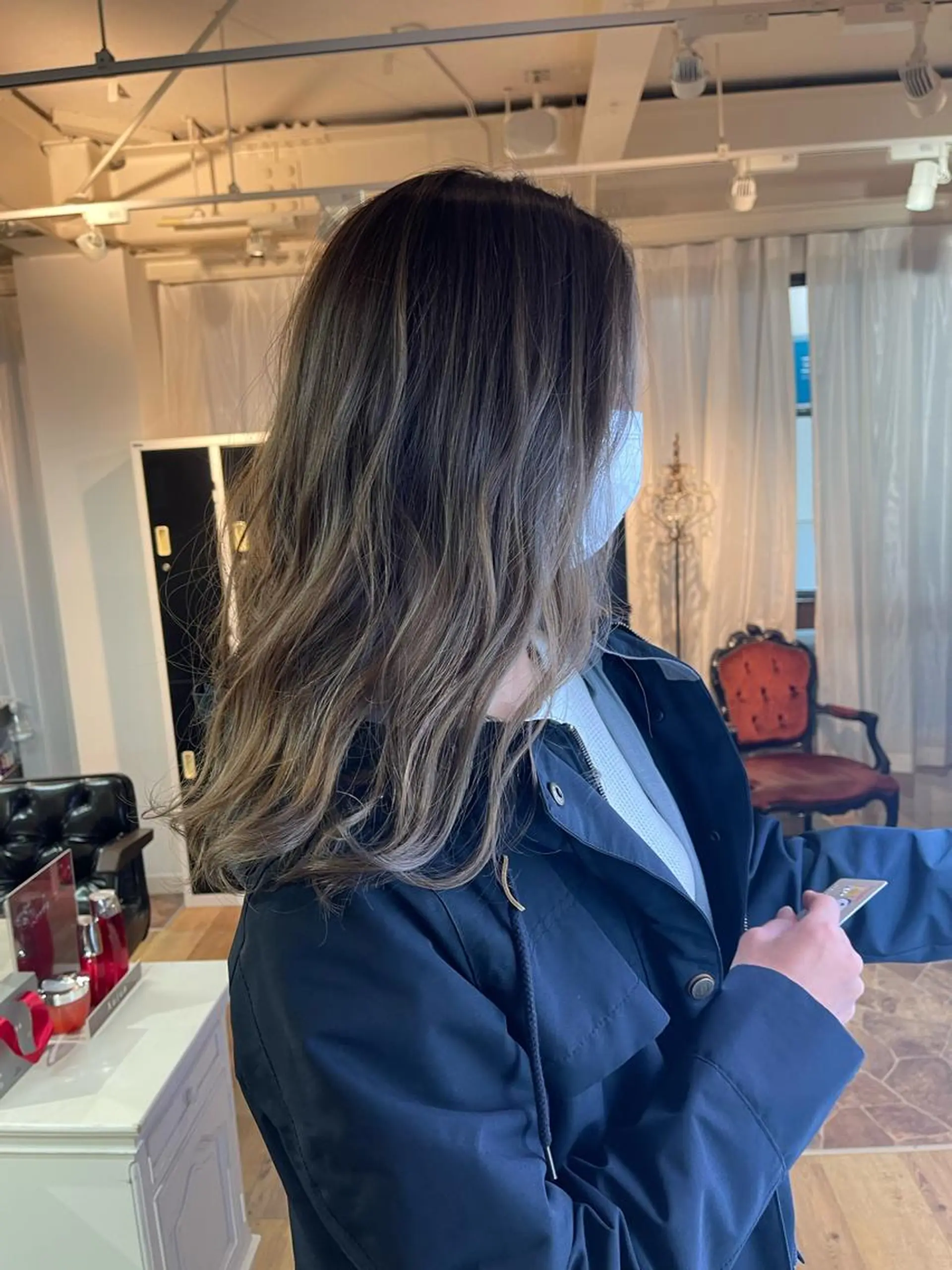 セミロング レイヤーカット カット ヘアカラー DALIA(ダリア)所属・艶髪💎美容師 TATSUYAのヘアスタイル