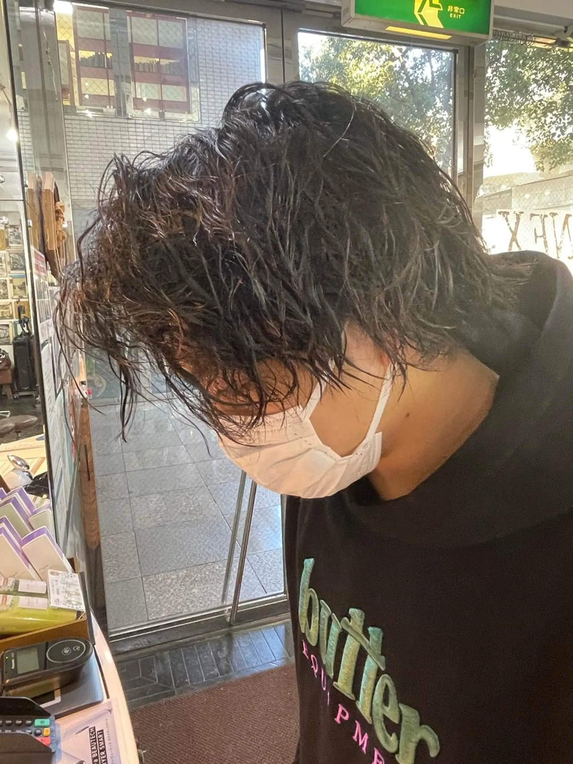 ショート パーマ メンズ メンズパーマ 👑派手髪/カット 👑ANRYのヘアスタイル