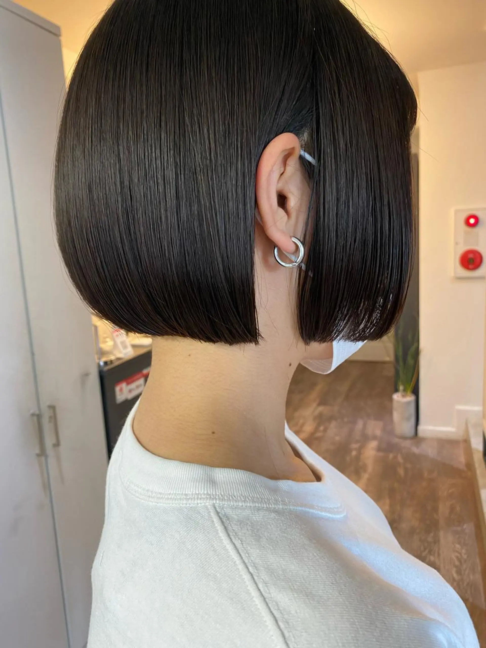 ショート 梅田ハイトーン チダ ヒナノのヘアスタイル