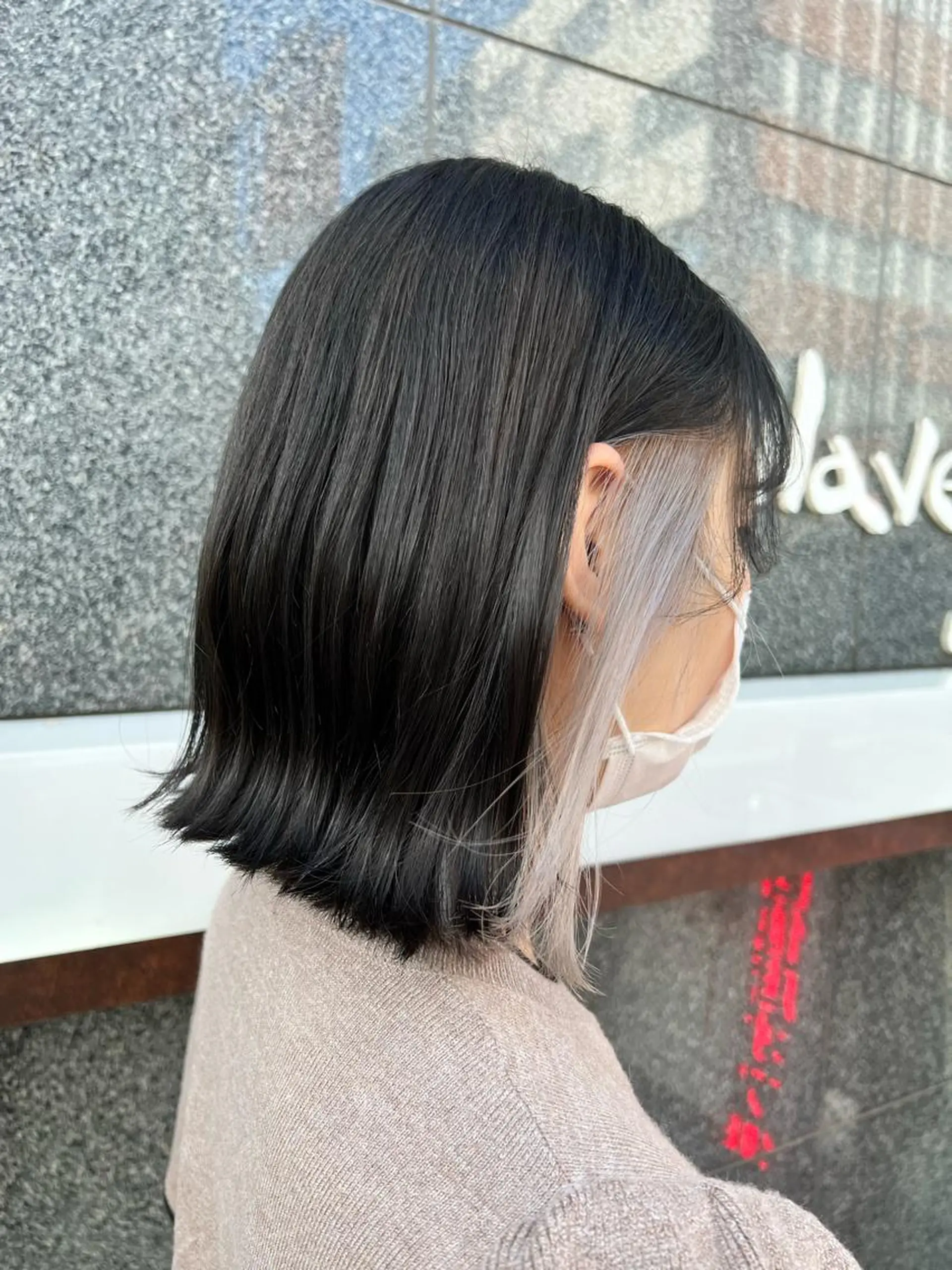 ミディアム カラー ヘアアレンジ ブリーチ 🔶似合わせセンター パート/ヤス🔶のヘアスタイル