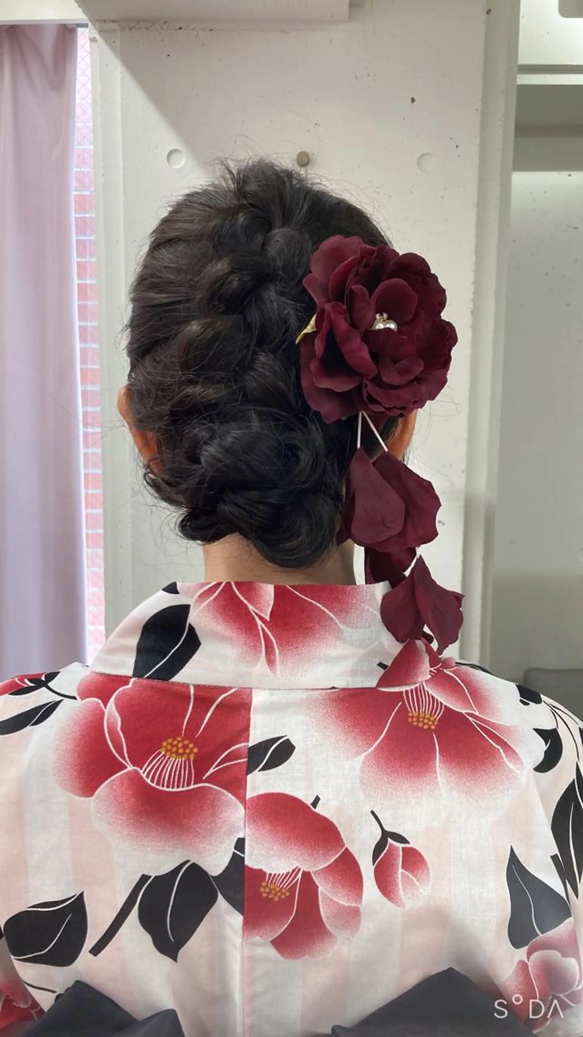 ロング ヘアアレンジ 浴衣 ミルミー美容室所属・🦄💒💓齎藤 七海子🦄💒💓のマツエク・マツパデザイン