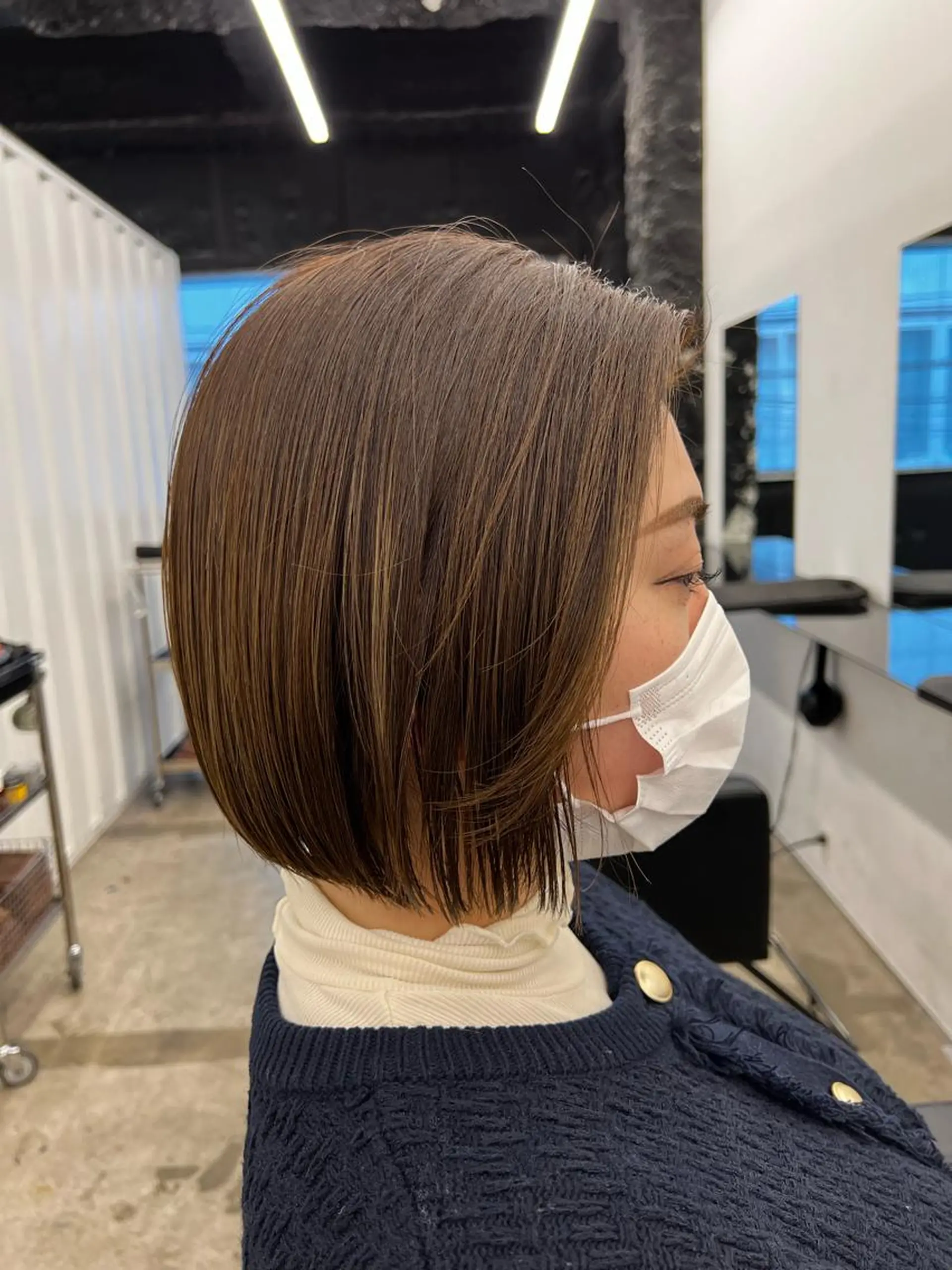 ショート カット ヘアカラー HI DEのヘアスタイル