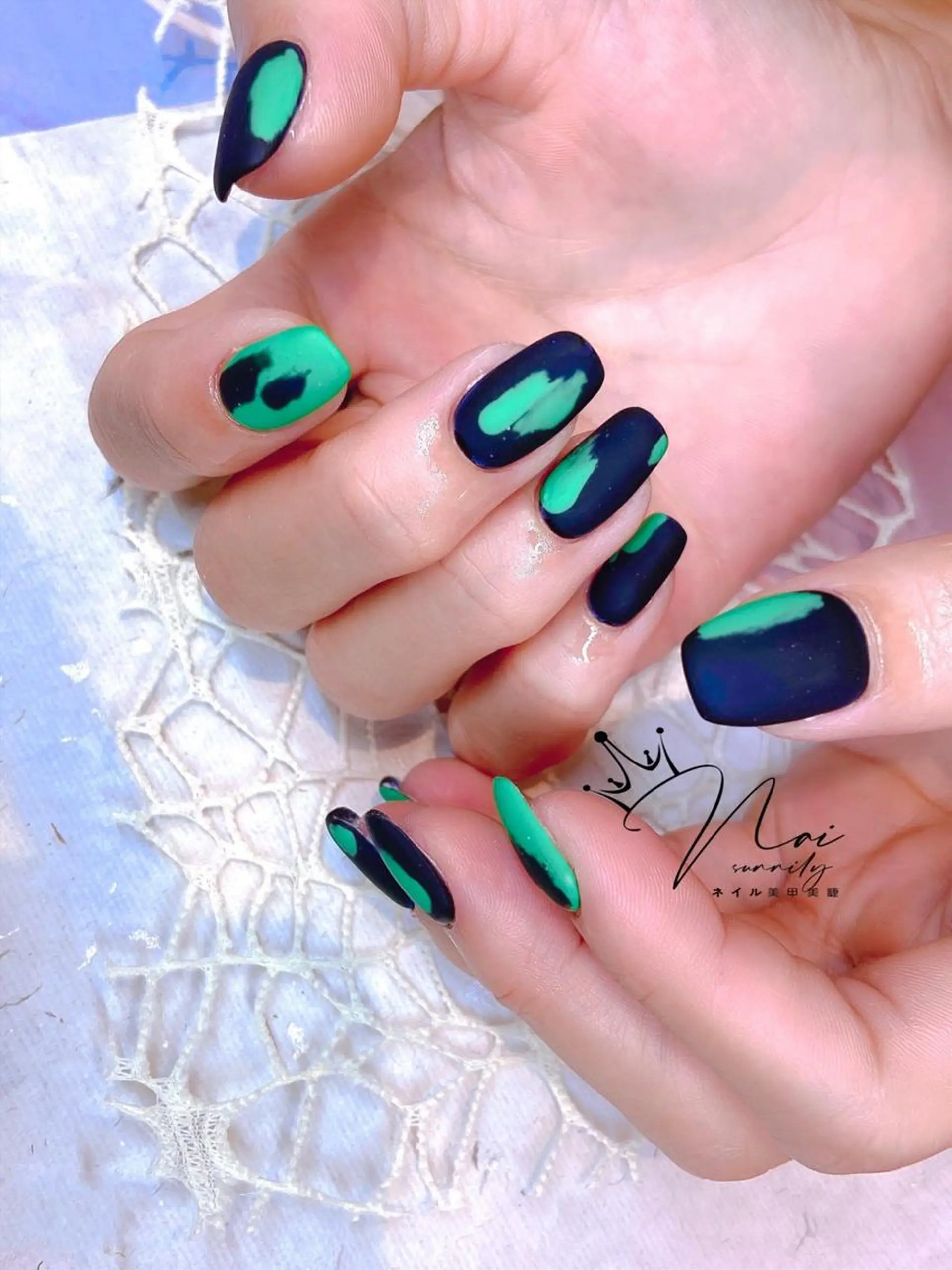 ネイル 長さだし専門店 M2　rikaのネイルデザイン