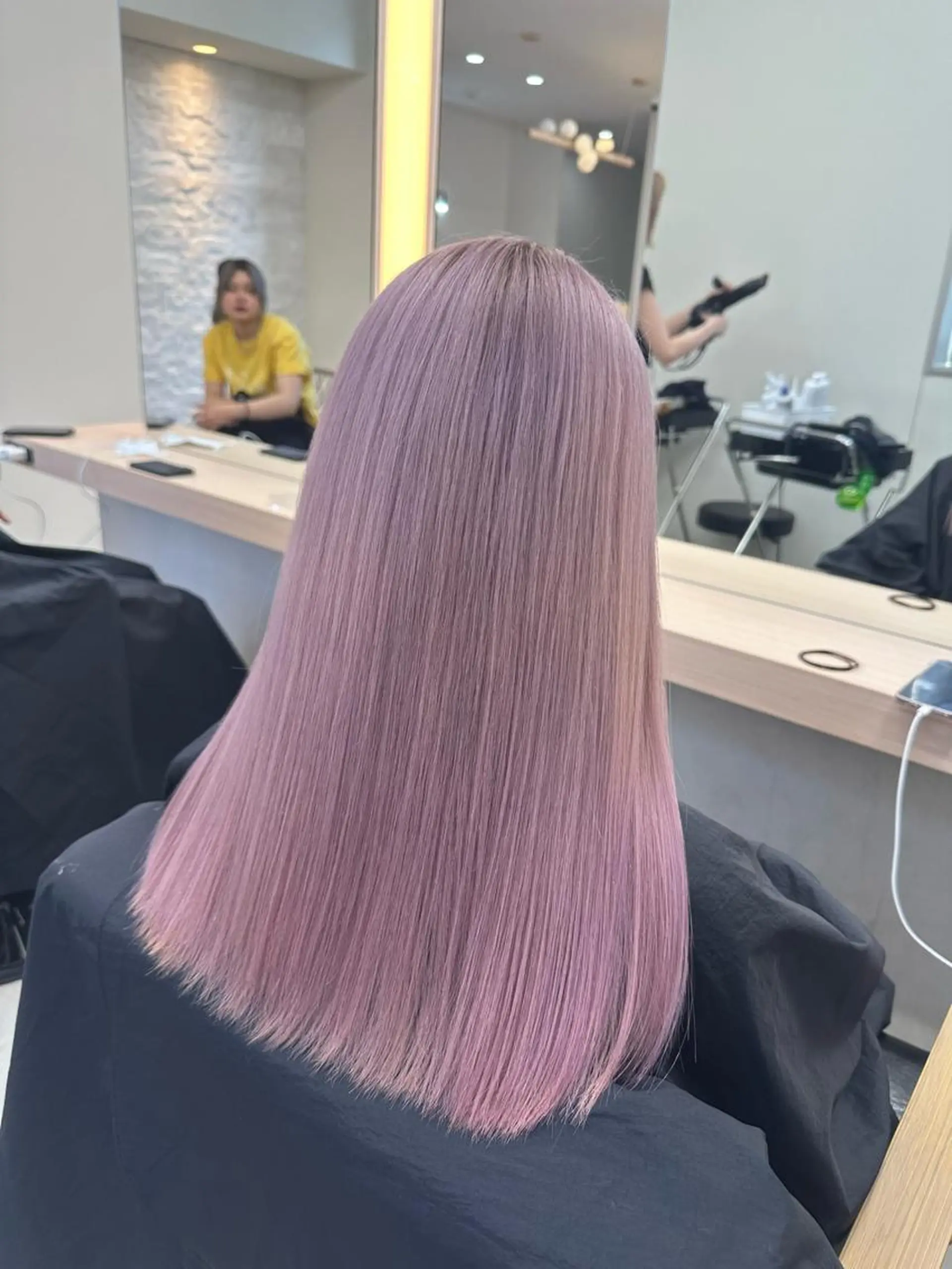 セミロング カラー カット ヘアカラー トリートメント 𝐑𝐲𝐮𝐤𝐢 【店長】ALEAPのヘアスタイル