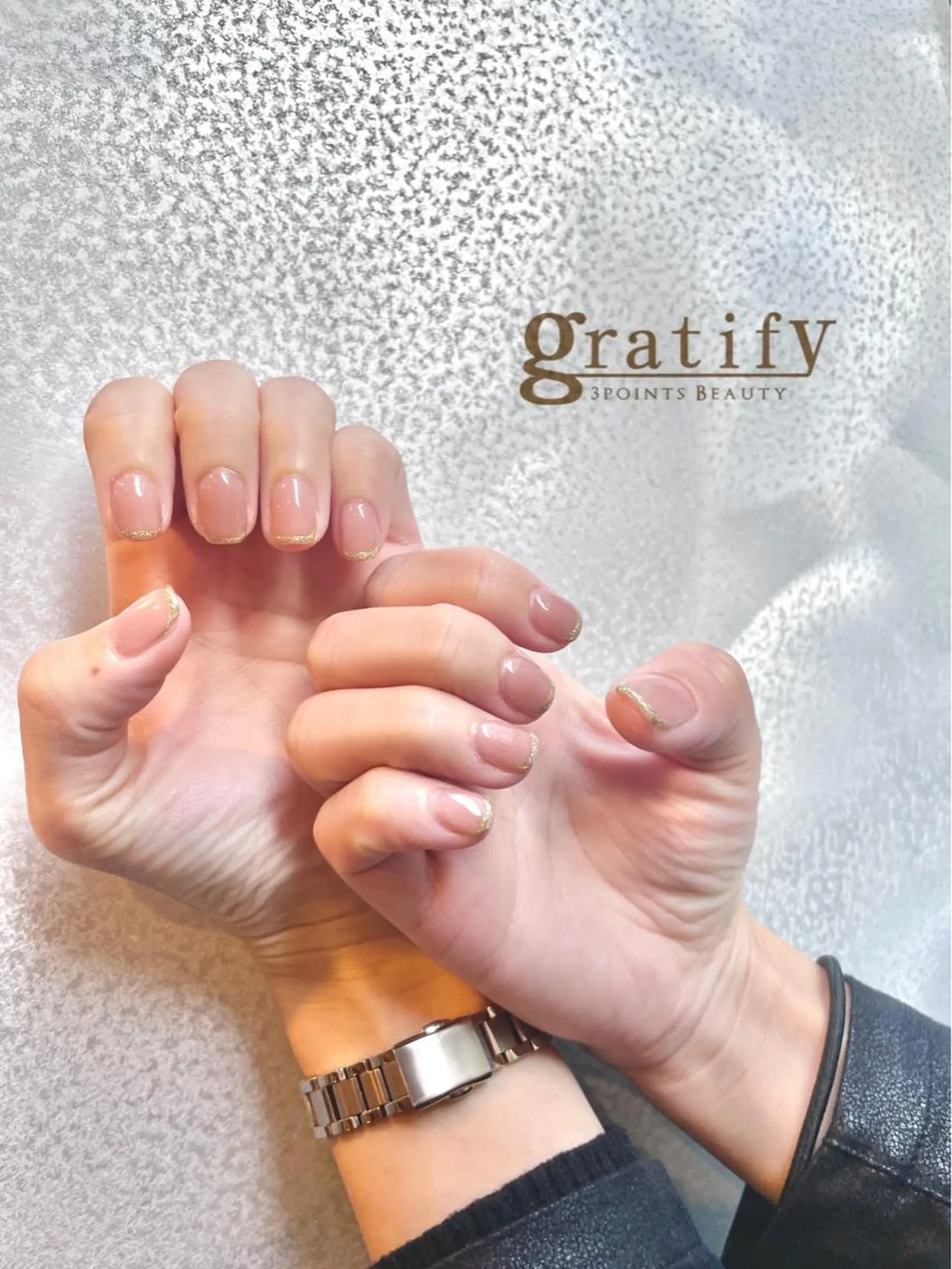 ネイル ラメ(グリッター) ワンカラーネイル 山田 怜奈のネイルデザイン