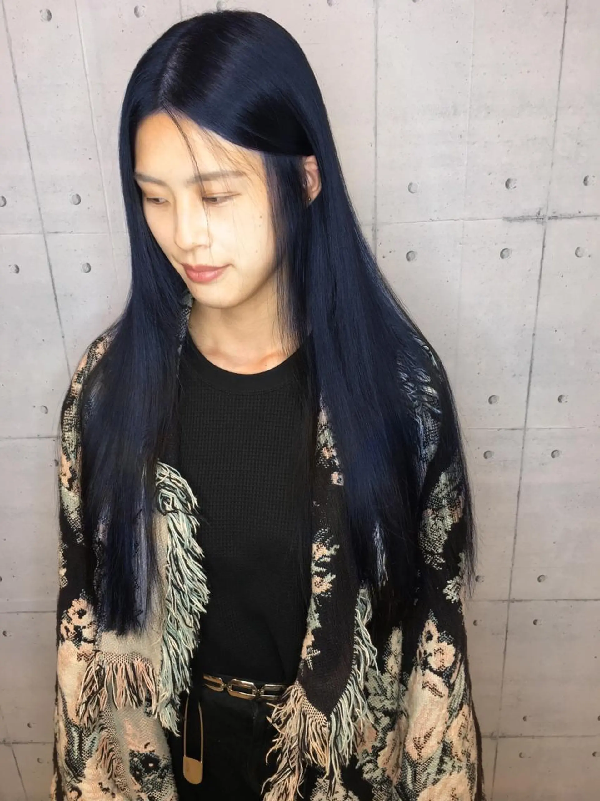 ロング カラー 韓・中華美女ヘア 🇰🇷×🇨🇳のヘアスタイル