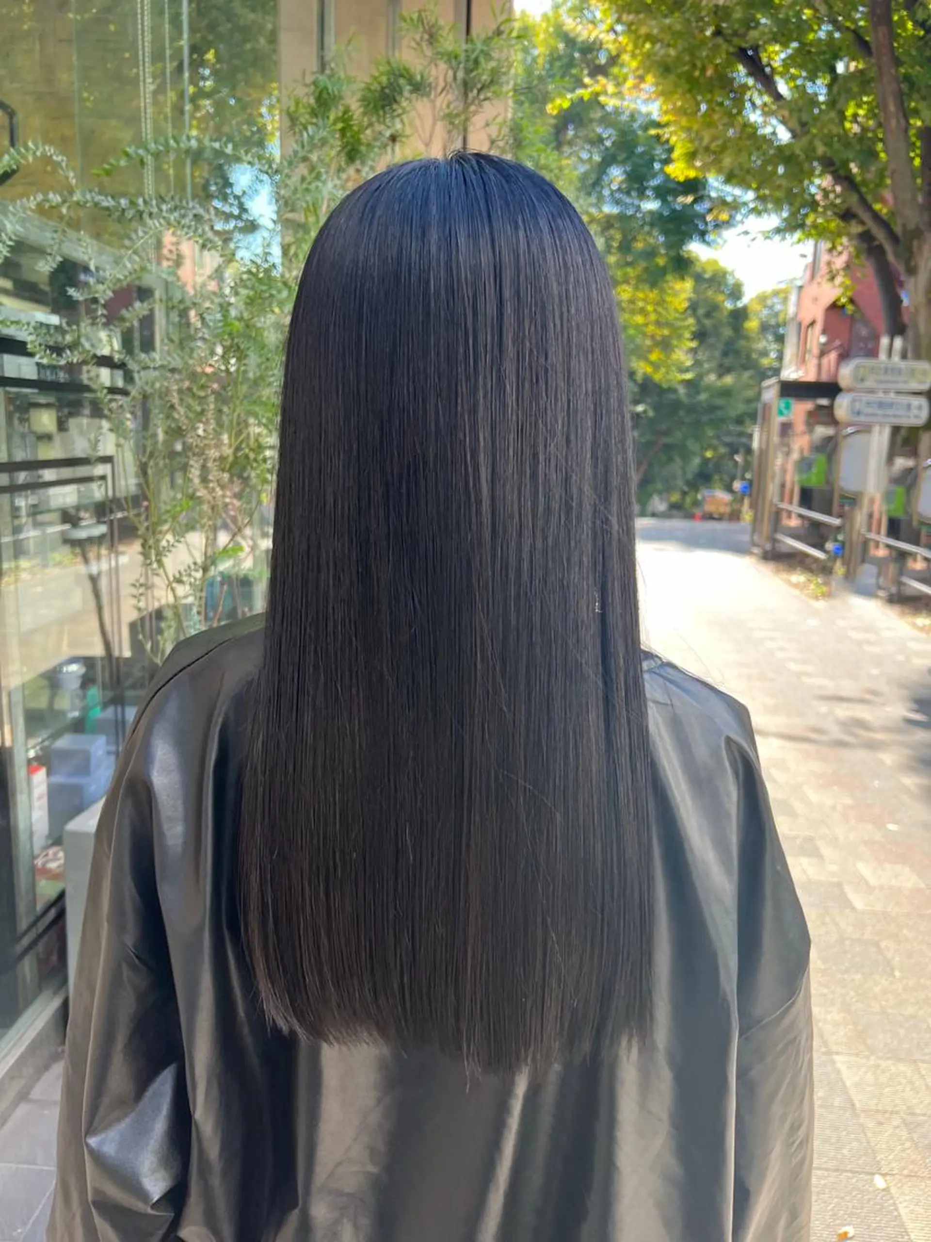 セミロング 暖色カラー/レイヤー カット/Yunaのヘアスタイル