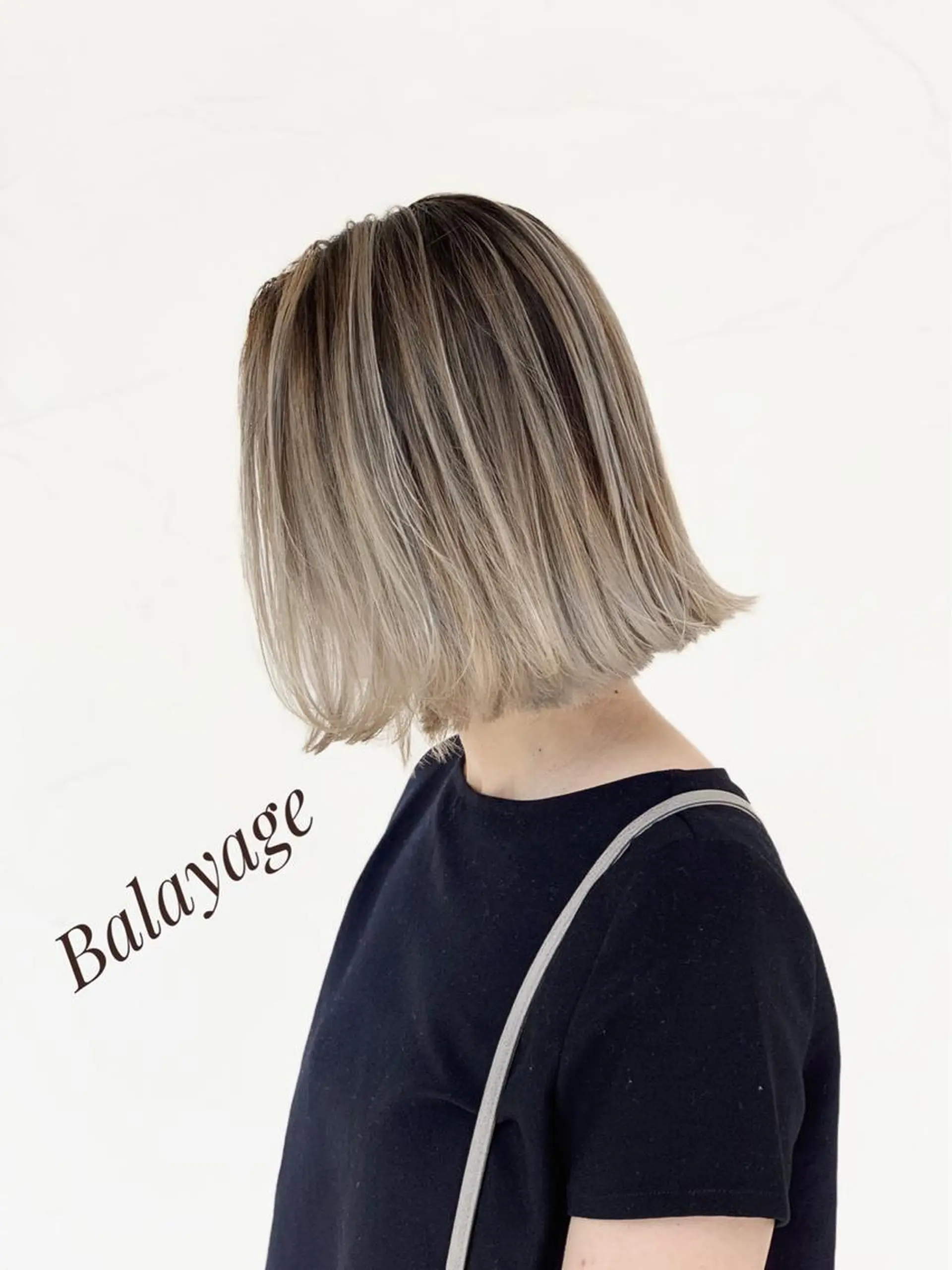 カラー ケアブリーチ、パーマ 田中千隼のヘアスタイル