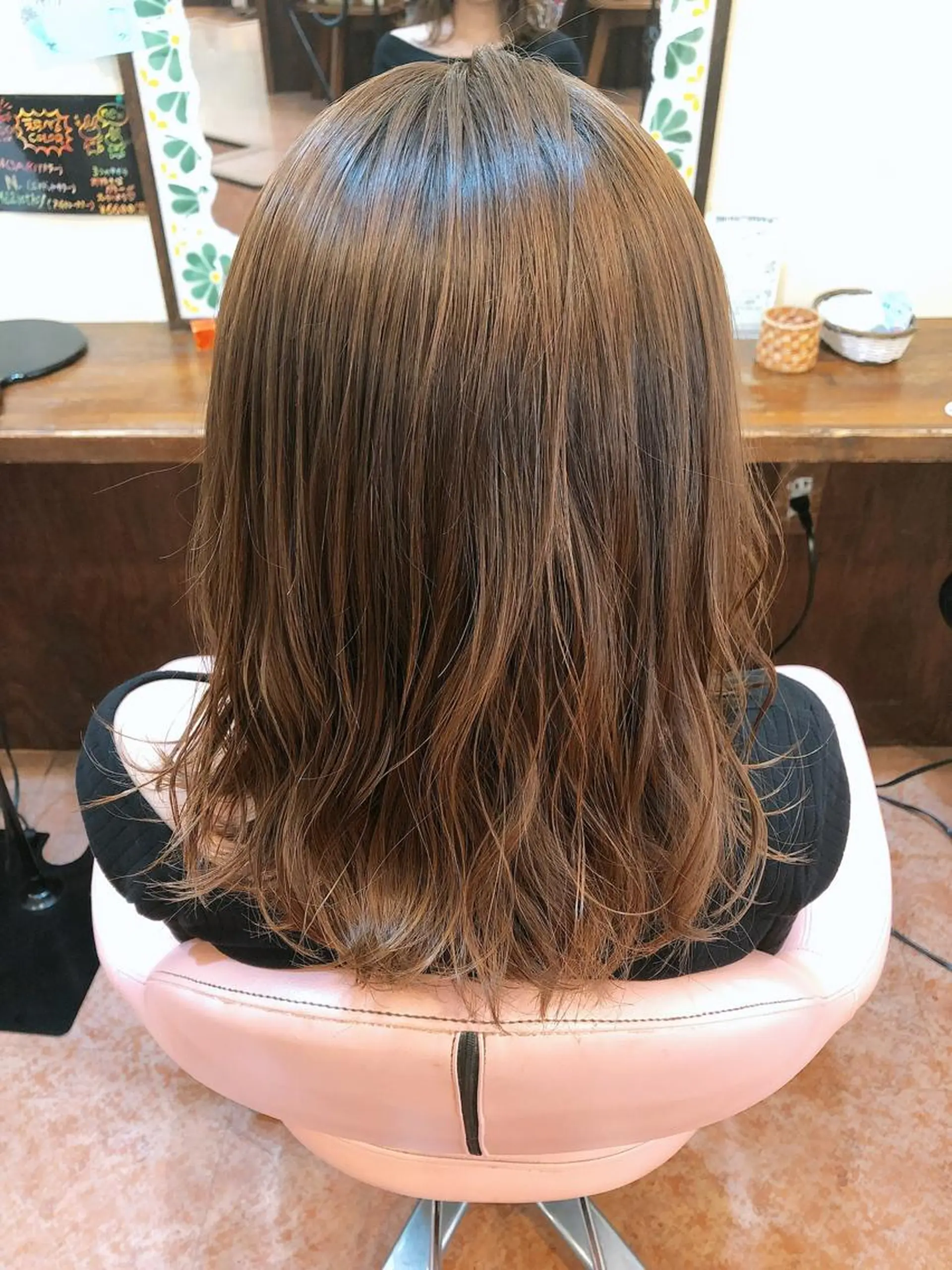 セミロング カラー パーマ 眉毛&まつ毛パーマ専門店Berry所属・清水 由佳のマツエク・マツパデザイン