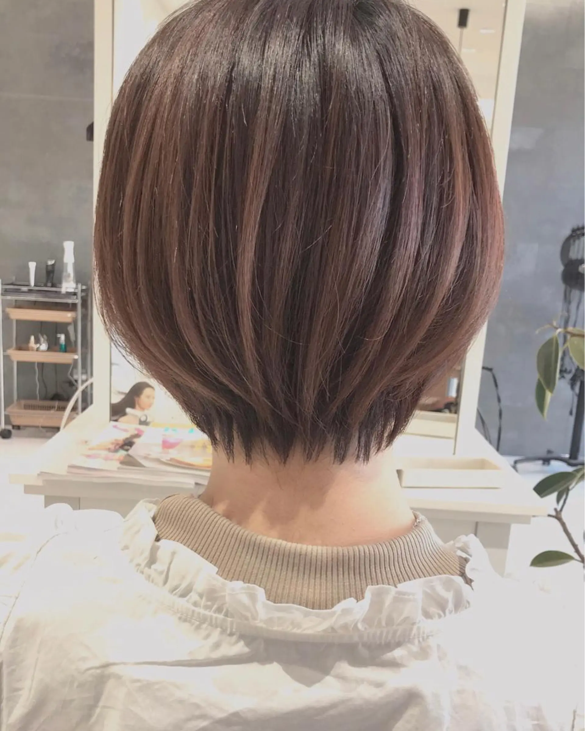 ショート くびれヘア ショートヘア nolla(ノーラ)所属・YOKOI SHINJIのヘアスタイル